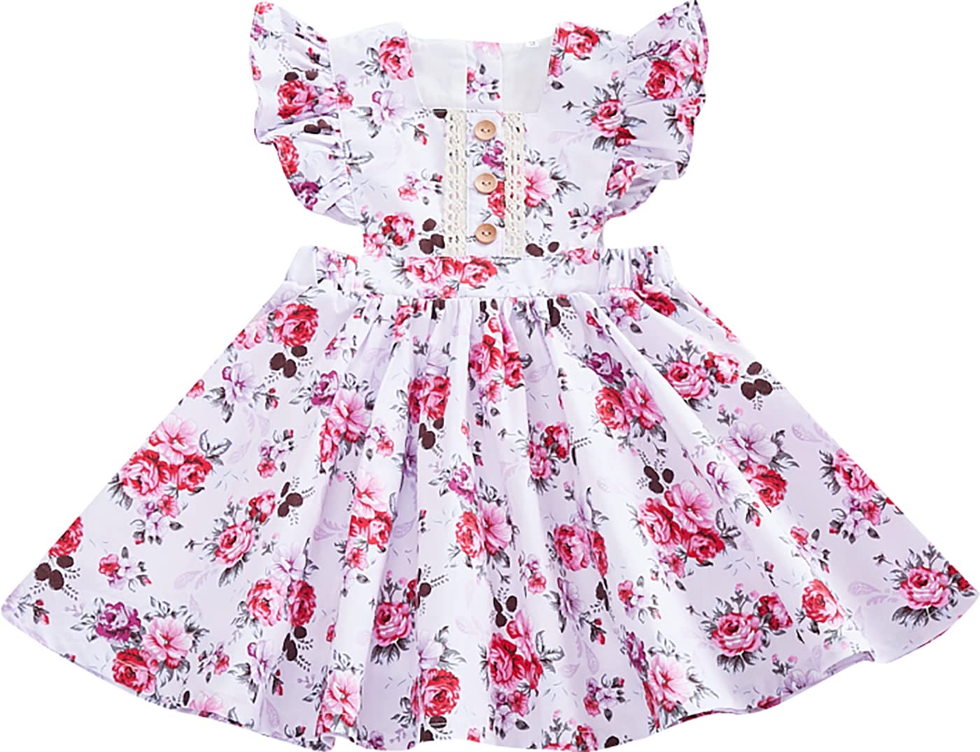 Baby Girls Cotton Dresses for All Seasons | 100% Cotton Classic Party, Birthday & Photoshoot Outfits | Casual & Formal Wear for Special Occasions & Everyday Use