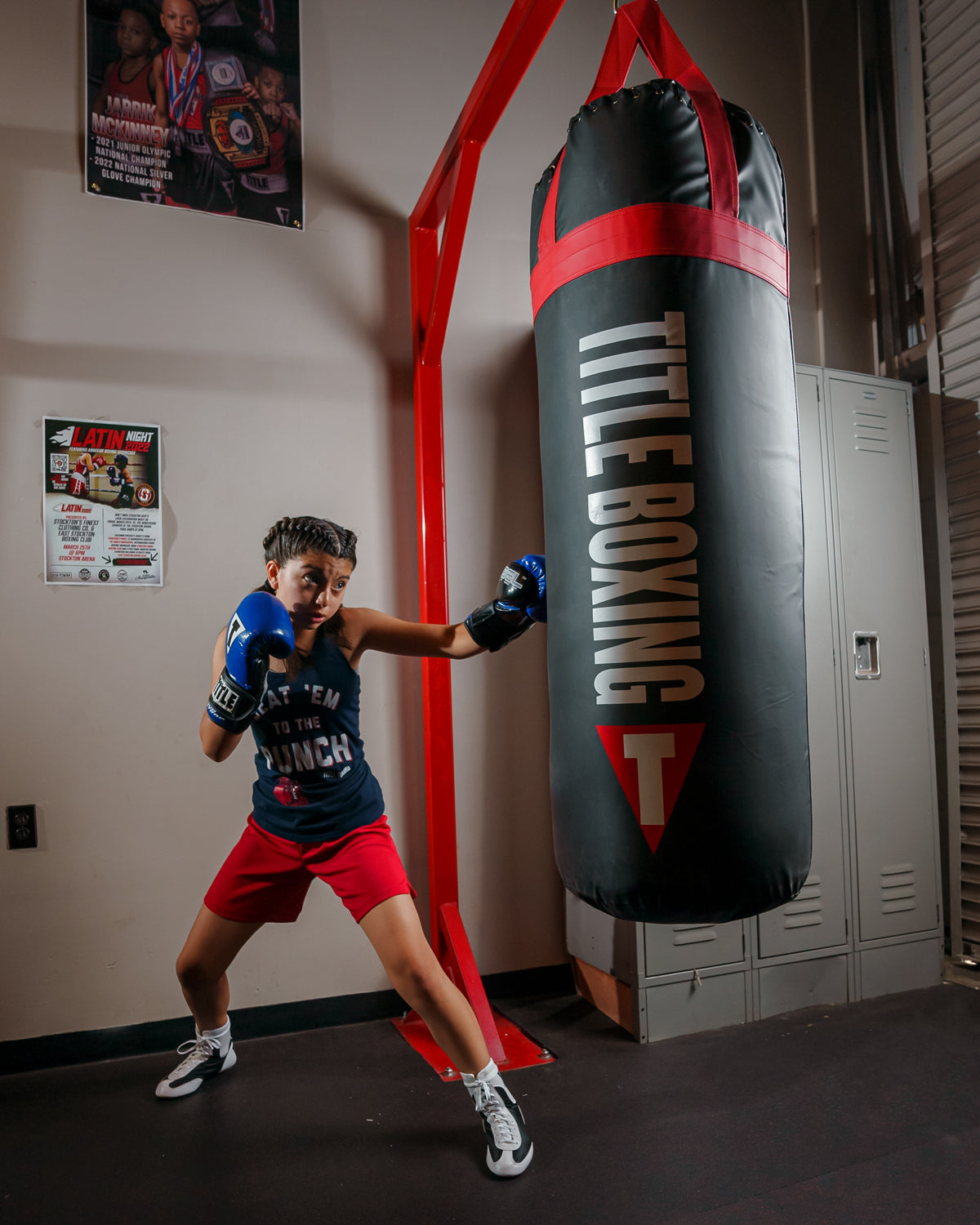 TITLE Boxing Titanic Flex Strike Heavy Bag - Professional Punching Bag for Boxing, MMA & Fitness Training - Perfect for Home Gym & Martial Arts Practice
