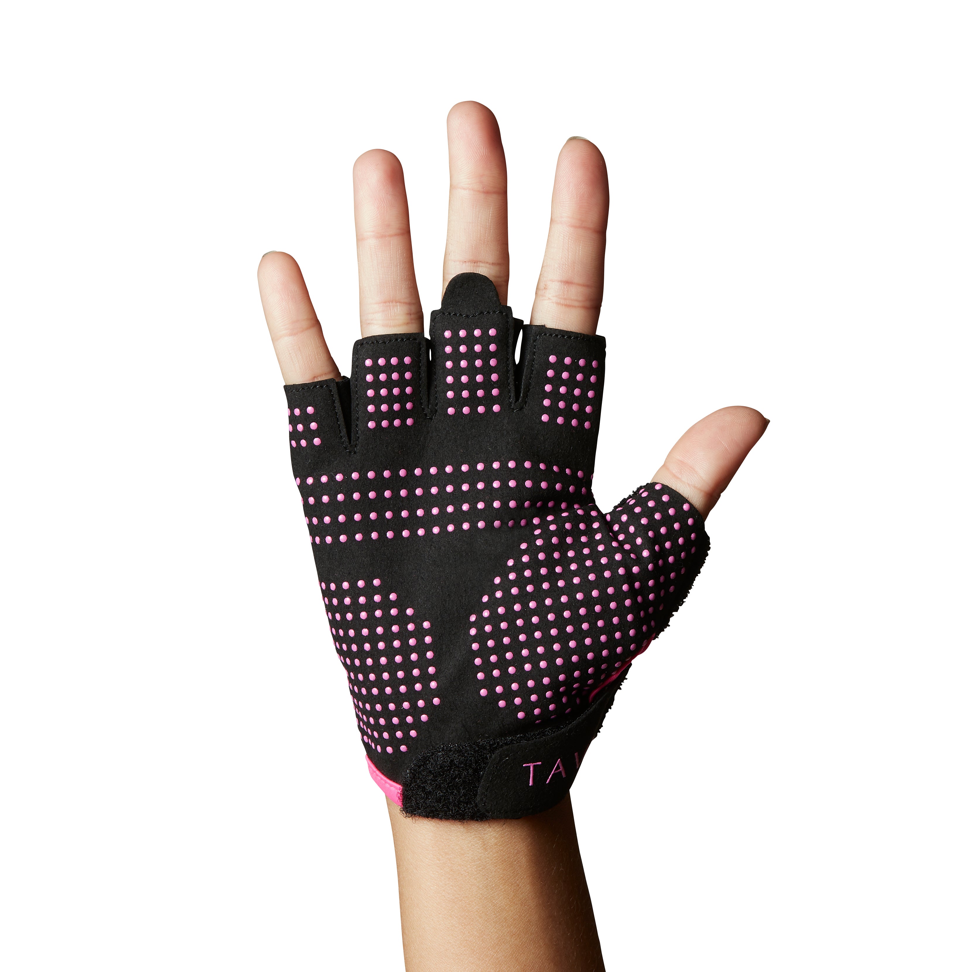 Tavi Noir Half Finger Grip Gloves for Weightlifting, Gym & Workout - Non-Slip Training Gloves for CrossFit, Cycling & Fitness