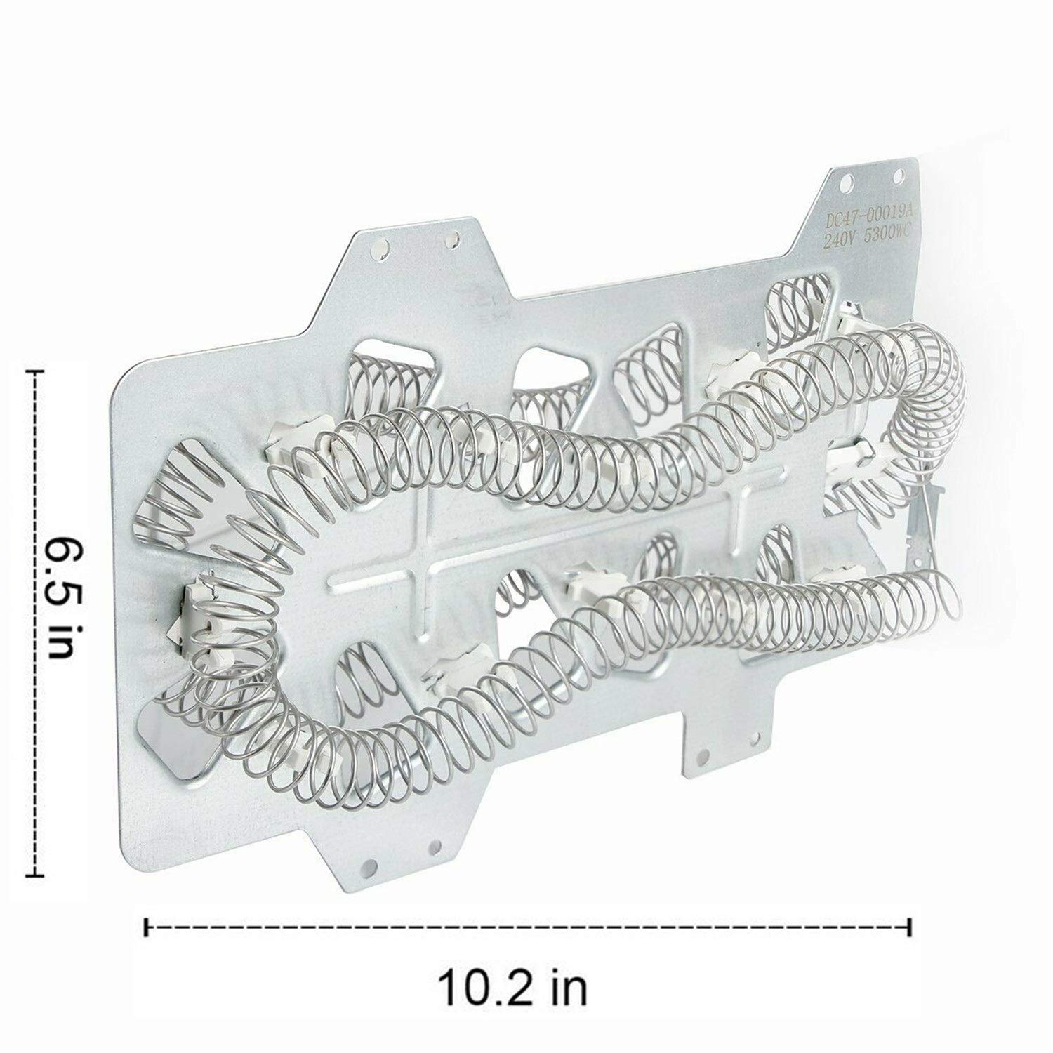 Samsung Dryer Heating Element Replacement for DV422EWHDWR/AA-0000, DV42H5400EF/A3-0000, DV50F9A8EVP/A2-0001 Models - Fix No Heat Issues & Restore Drying Performance - Perfect for Home Laundry Rooms & Apartment Complexes