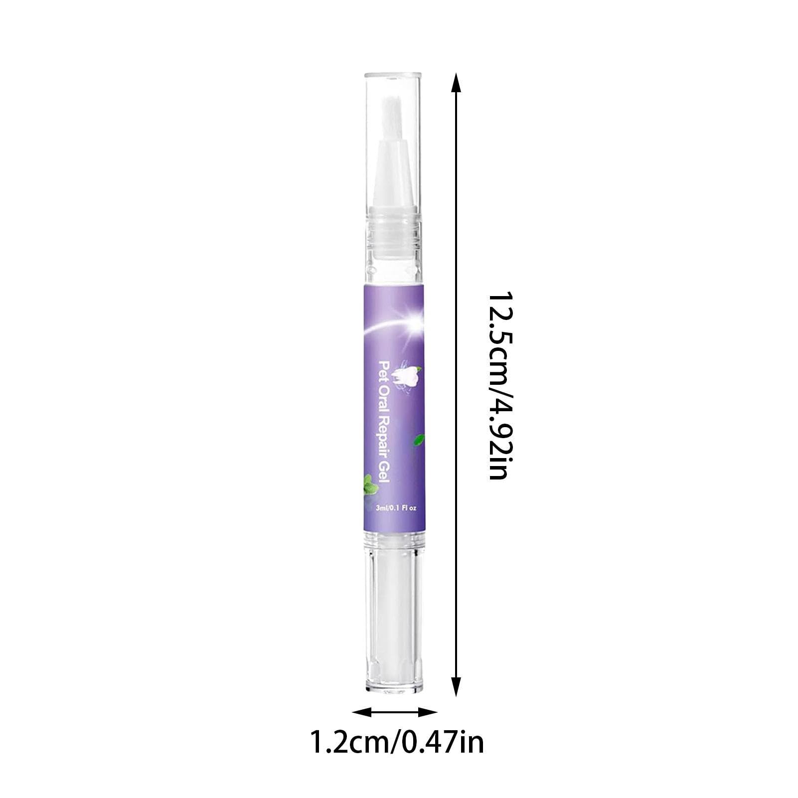Pet Oral Repair Gel - Tartar & Breath Freshener for Dogs & Cats - No Brushing Needed for Home Dental Care