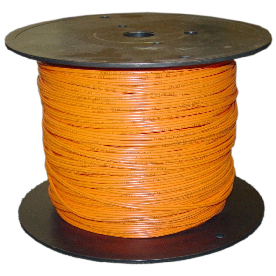 300 FT (300FT) Bulk Fiber Optic Cable Multimode 50/125 Duplex (ON Spool) - High-Speed Internet & Network Installation for Data Centers, Offices, and Home Networks
