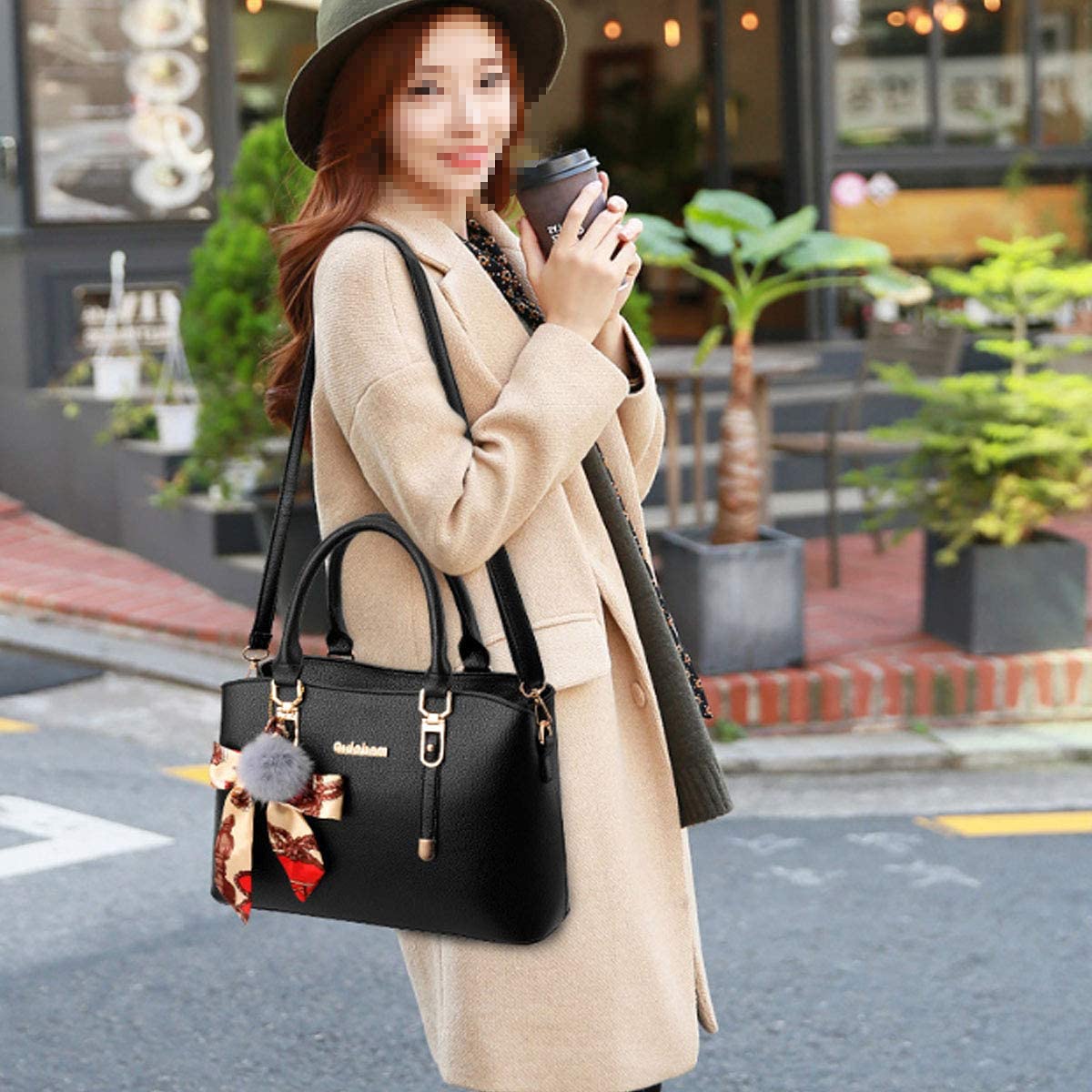 Stylish Women's Satchel Purses & Handbags - Shoulder Tote, Crossbody & Top Handle Bags with Wallet | Perfect for Work, Travel & Everyday Use