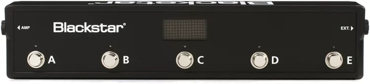 Blackstar FS-12 5-Button Footswitch for Guitar Effects Pedal - Perfect for Live Performances & Studio Recording