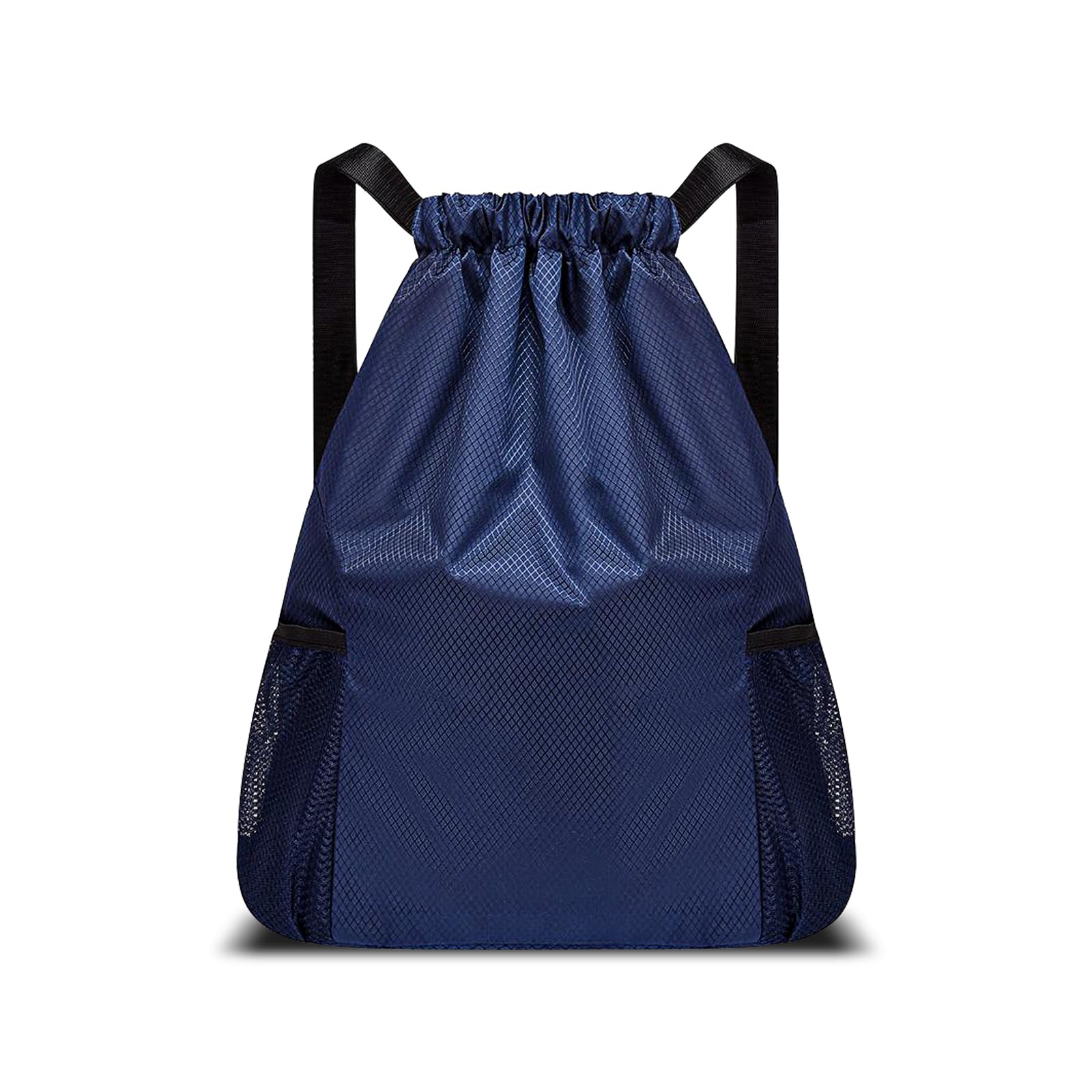 WisePoint Drawstring Backpack - Lightweight Oxford Sports Bag for Gym, Beach, Travel - Water-Resistant String Backpack for Men & Women - Perfect for Workouts, School, Hiking & Daily Use