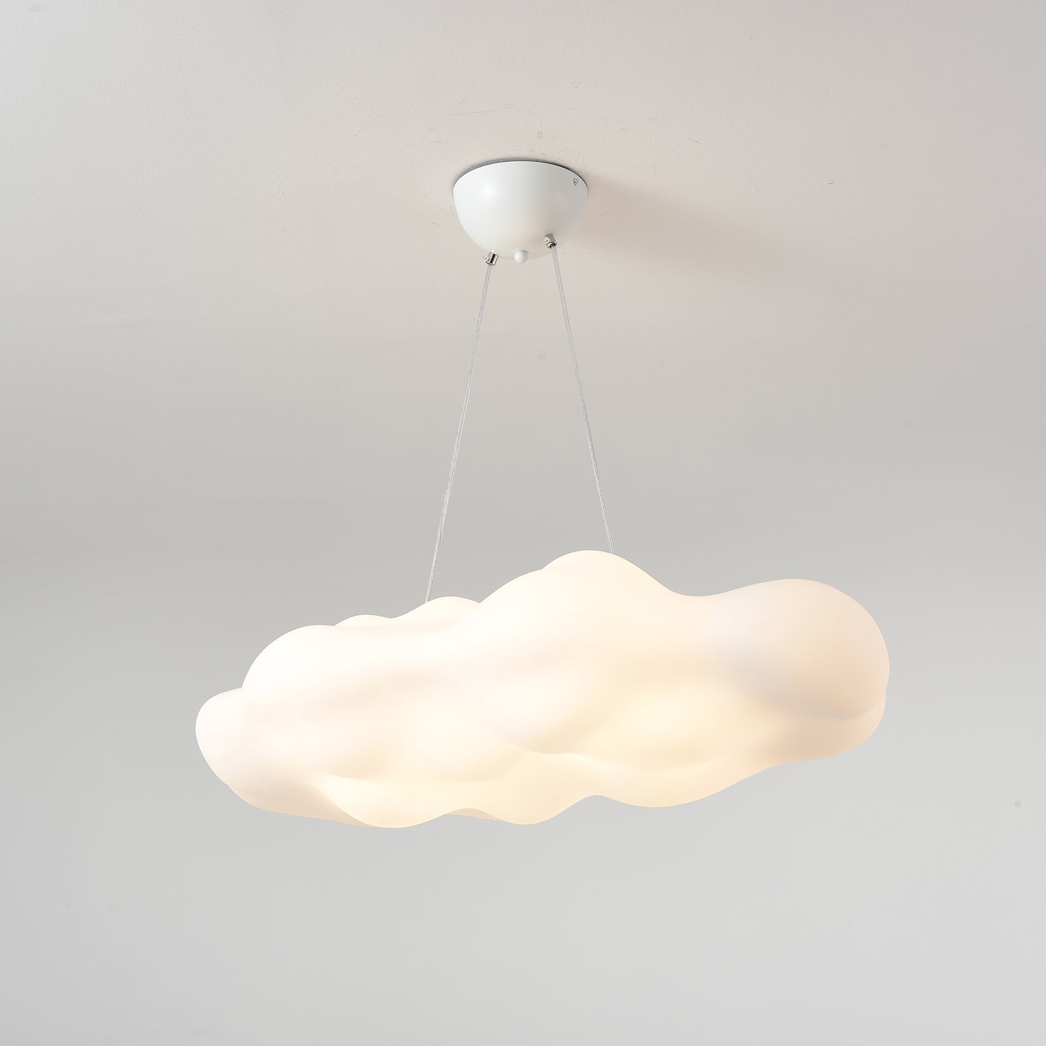 Cloudys Modern Pendant Light - Elegant Hanging Chandelier for Kitchen Island, Dining Room & Bedroom - Dimmable LED Lighting Fixture for Home Decor