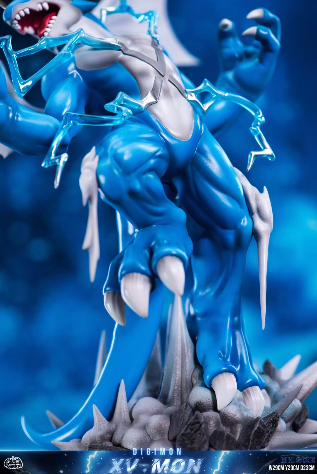 ExVeemon Digimon Action Figure - V-Dramon Collectible Model for Anime Fans | Perfect for Display, Gifts, and Digimon Battles
