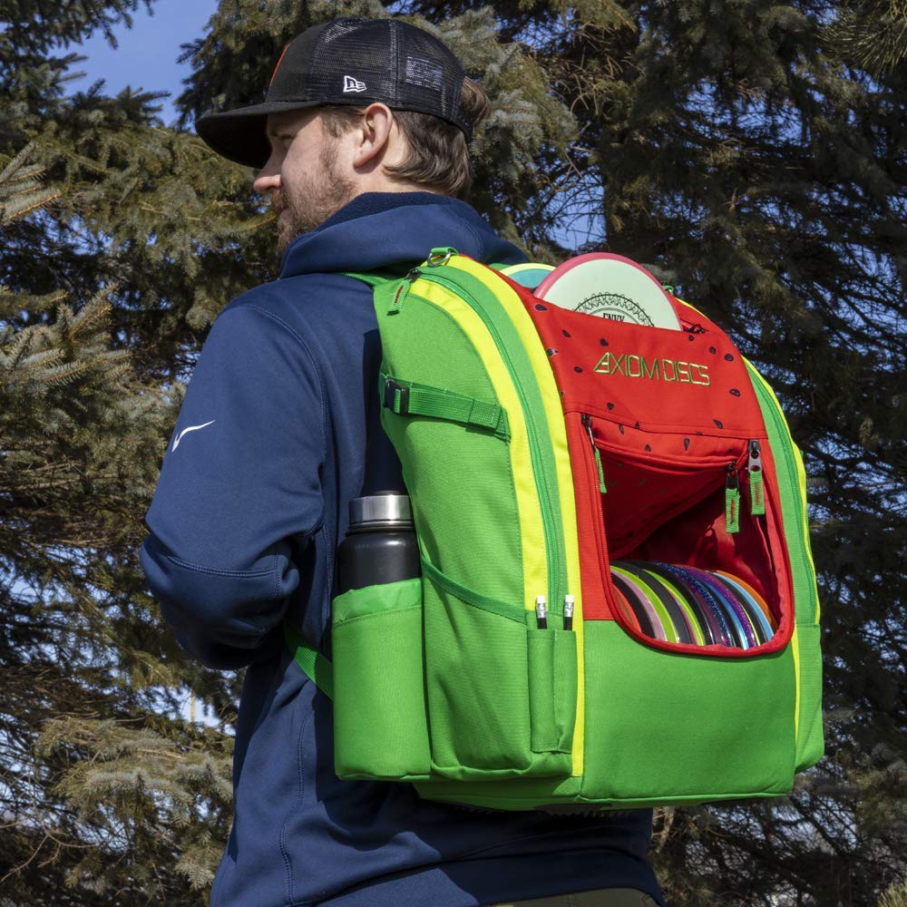Axiom Voyager Lite Backpack - Lightweight Disc Golf Bag with Multiple Pockets & Comfortable Straps | Choose Your Color | Perfect for Tournaments, Practice & Outdoor Adventures