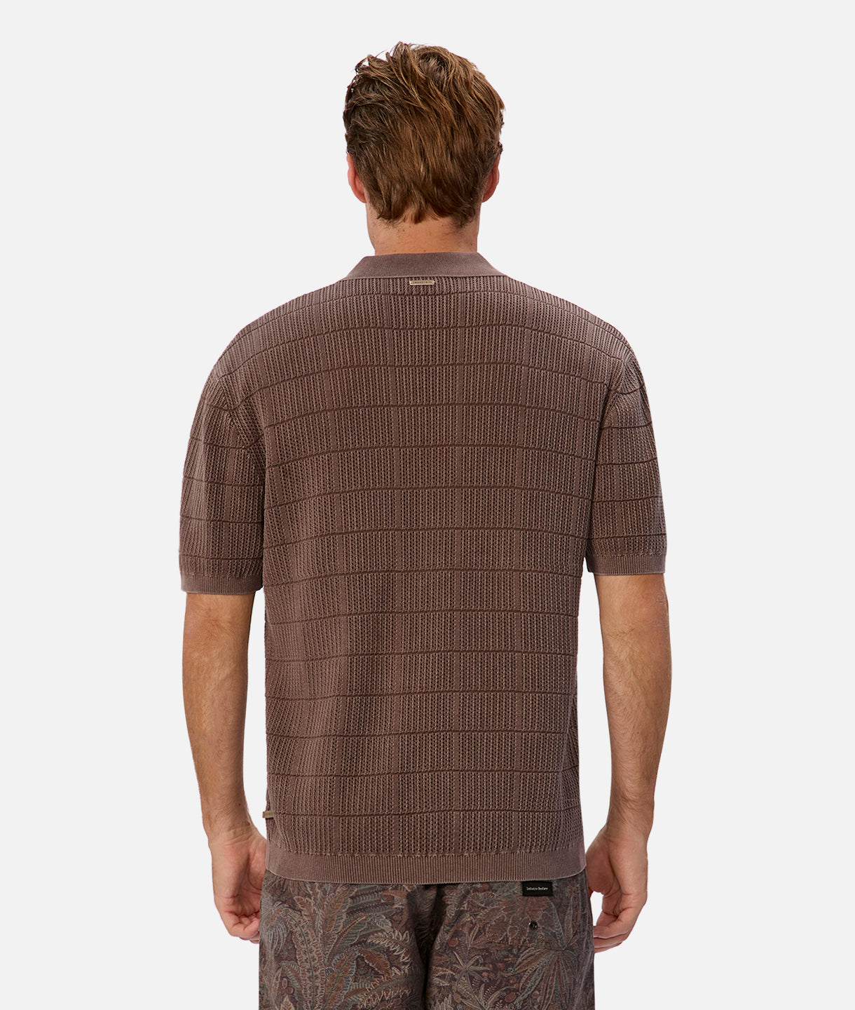 The Clemente Short Sleeve Shirt - Premium Cotton Fig Print Casual Wear for Men | Perfect for Summer Outings, Beach Vacations & Casual Fridays