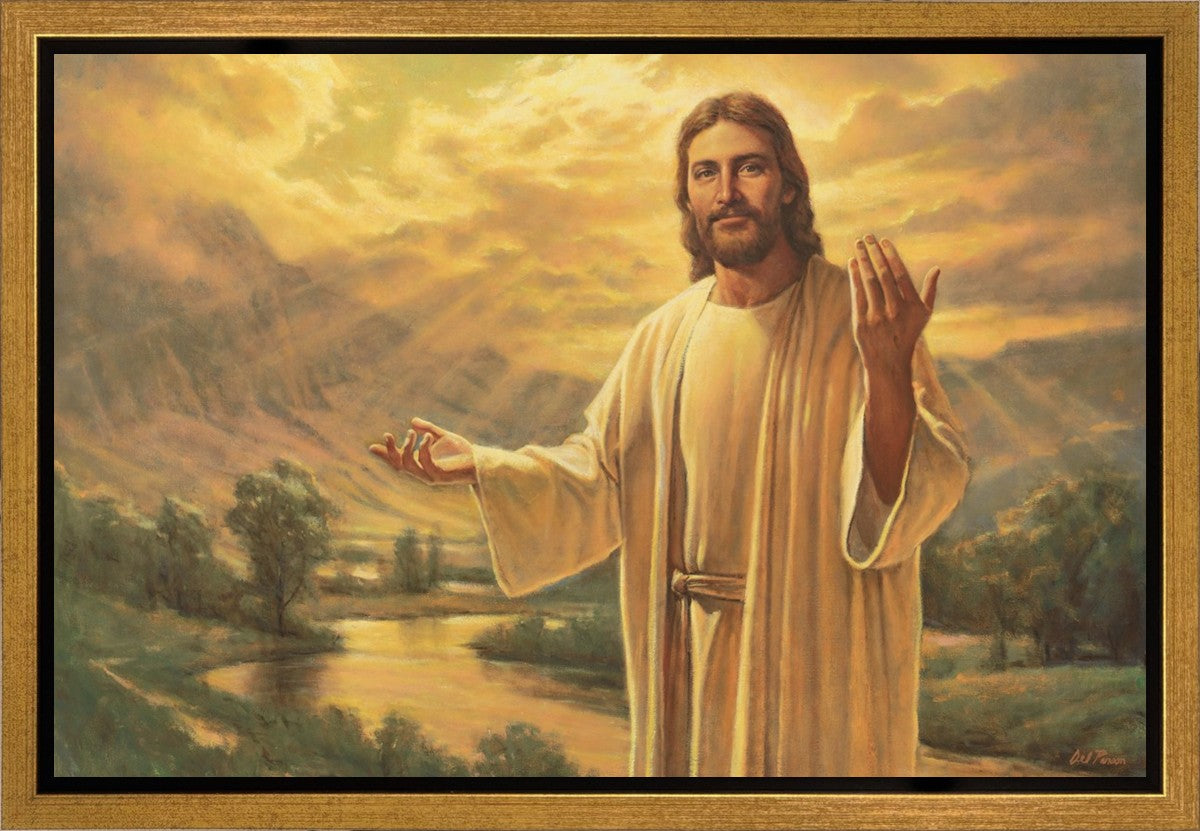 Come Follow Me Gallery Wrap - Premium Religious Wall Art for Home & Church Decor - Perfect for Living Rooms, Bedrooms & Worship Spaces