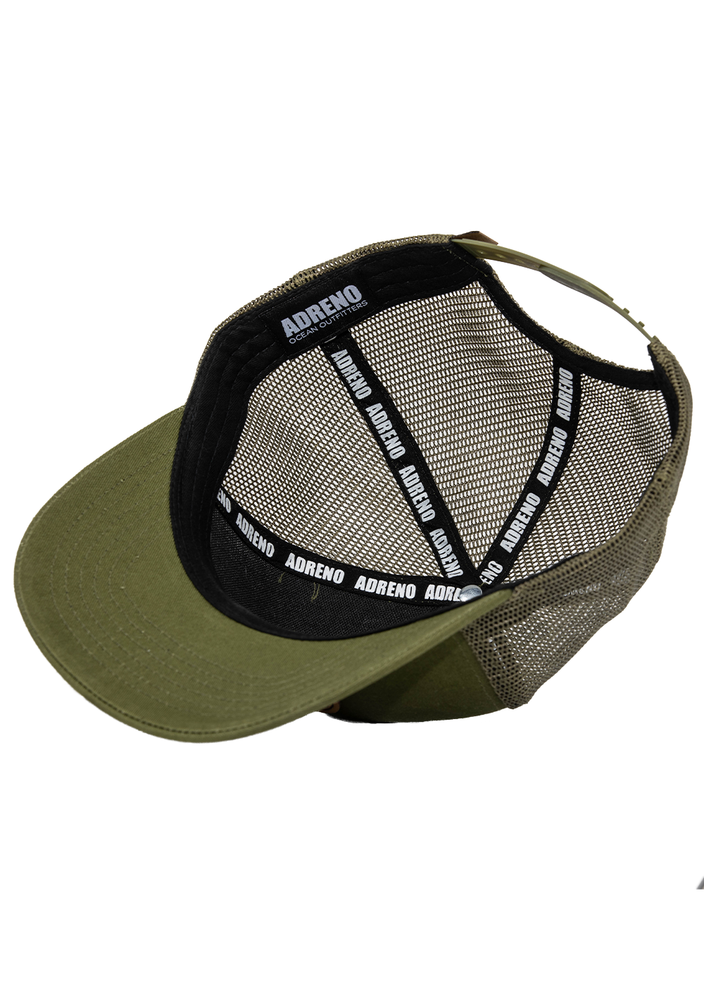 Adreno Surge Trucker Cap with Leather Helmet Badge - Stylish Adjustable Snapback Hat for Motorcycle Riders & Outdoor Enthusiasts - Perfect for Biking, Hiking and Casual Wear