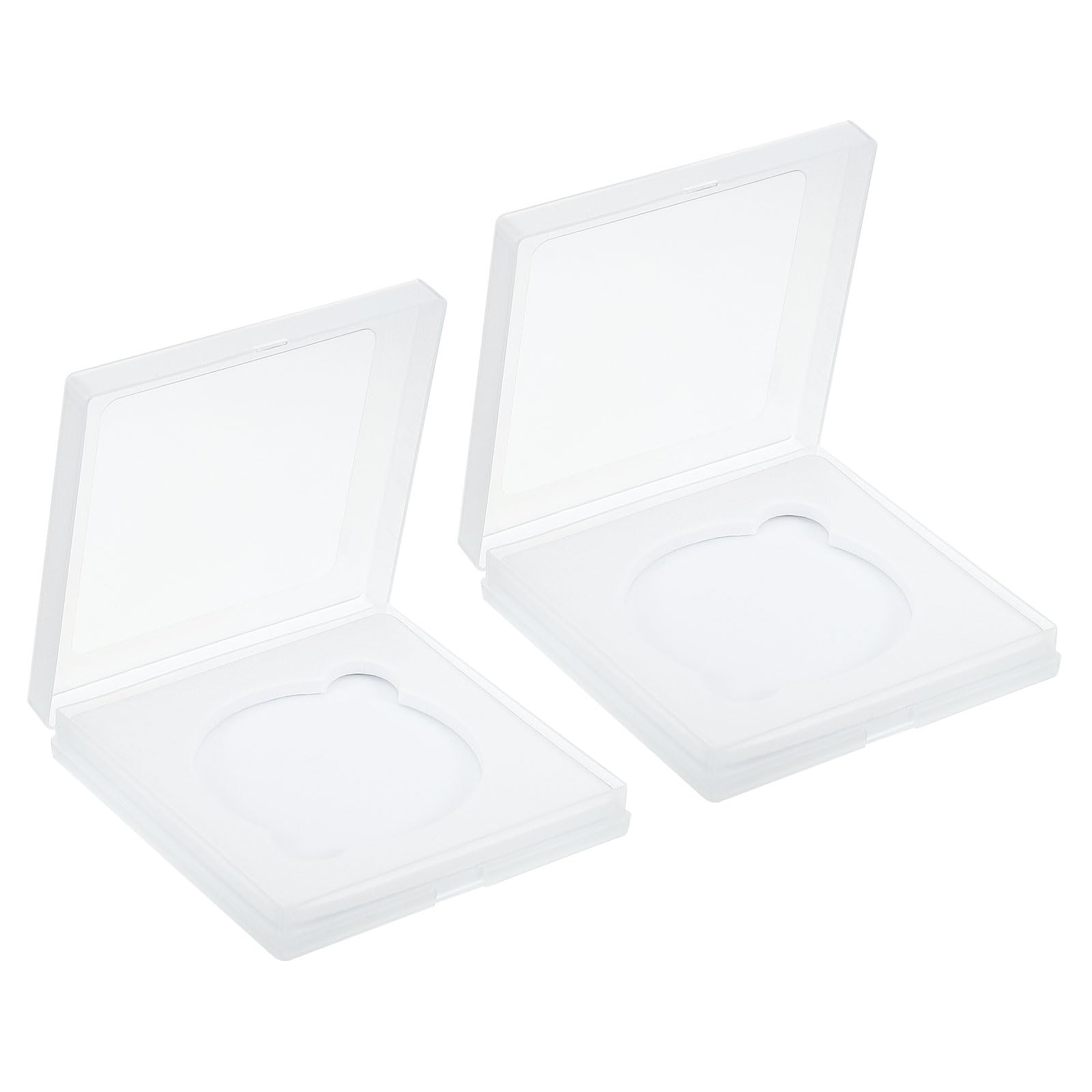 PATIKIL 72mm Lens Filter Case (2 Pack) - Water Resistant Dustproof Plastic Camera Filter Storage Box for DSLR & Mirrorless Photography | Perfect for Travel & Outdoor Shooting