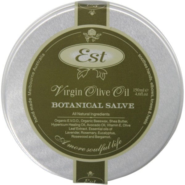 Est Botanical Salve 150ml - Natural Herbal Healing Balm for Dry Skin, Cuts & Burns - Perfect for First Aid, Outdoor Activities & Daily Skincare