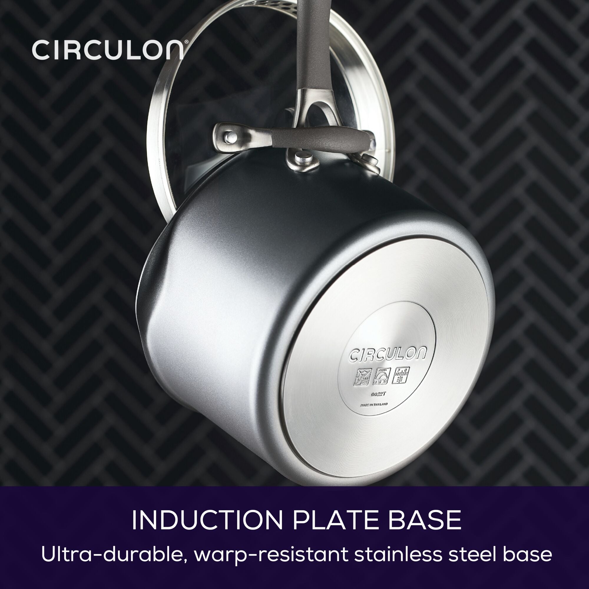 3 Quart A1 ScratchDefense™ Nonstick Saucepan with Lid - Perfect for Cooking Sauces, Soups, and Pasta in Your Kitchen