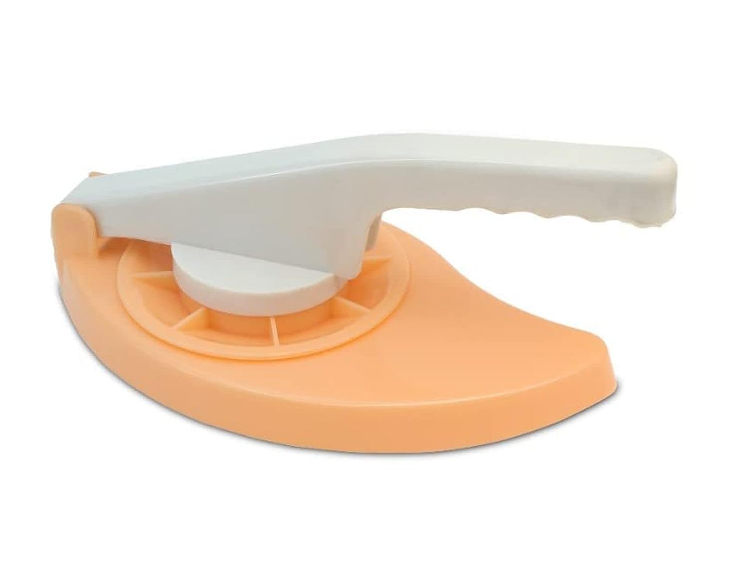 Nexellar Hand Press Puri Maker - Unbreakable Plastic Manual Puri Press with Handle for Kitchen | Perfect for Making Thepla, Paratha, Chapati, Khakhra, Momos, Naan, Roti | Ideal for Home Cooking, Indian Cuisine & Restaurant Use (Pack of 1)