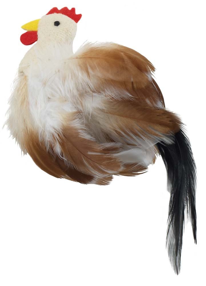 Ethical Pet 3 Pack Birds of a Feather Cat Toys - Colorful Feather Catnip Toys for Indoor Cats - Perfect for Playtime, Exercise & Bonding with Your Feline Friend