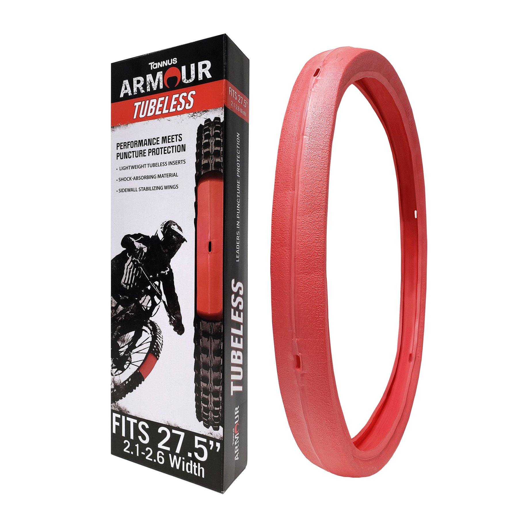 Tannus Armour Tubeless Tire Insert - Puncture Protection for Mountain & Road Bikes - Lightweight & Durable for Off-Road & Commuting Rides