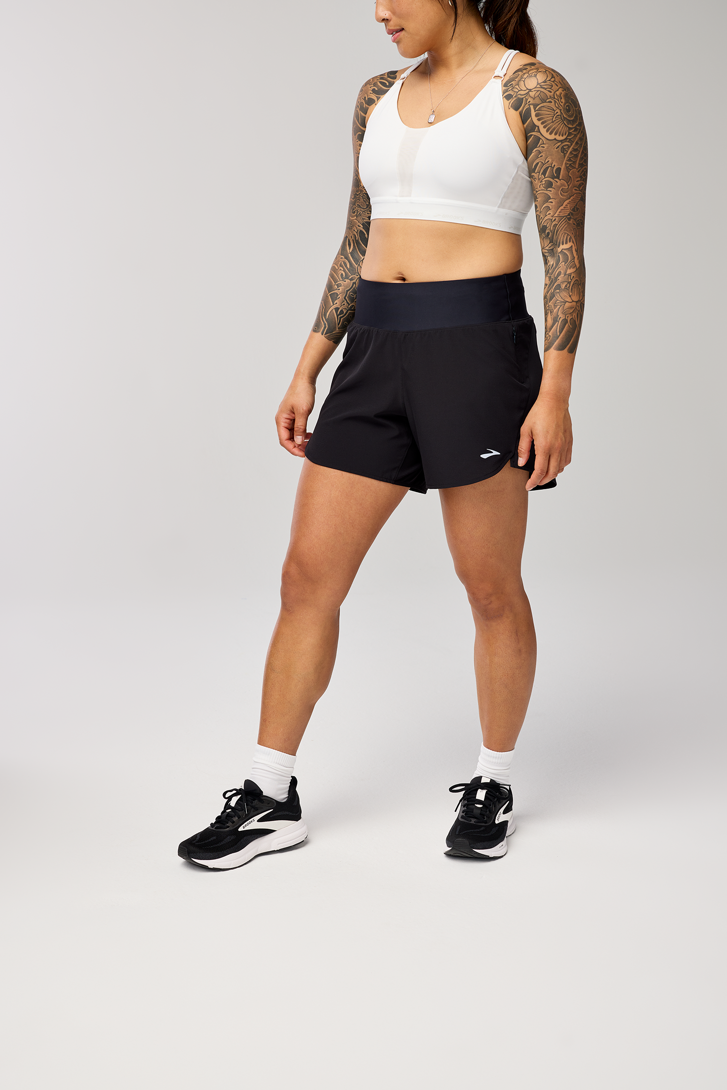 Women's Chaser 5 Short 2.0 Running Shorts - Black Athletic Workout Shorts for Women | Gym, Yoga, Jogging & Casual Wear