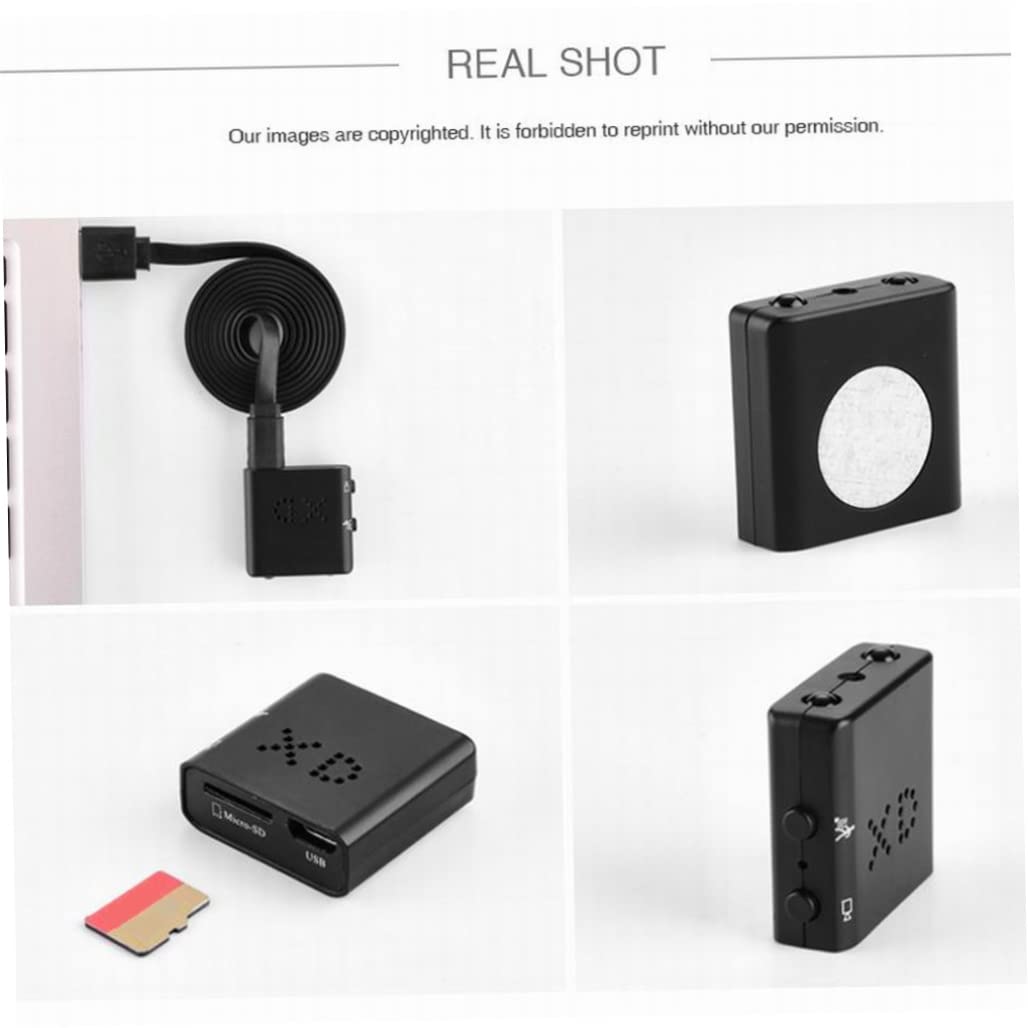 Mini Night Vision Security Camera 1080P HD - Home Surveillance with Motion Detection & Micro Video Recording - Ideal for Indoor/Outdoor Monitoring, Baby/Pet Watching, and Nighttime Security (Black)