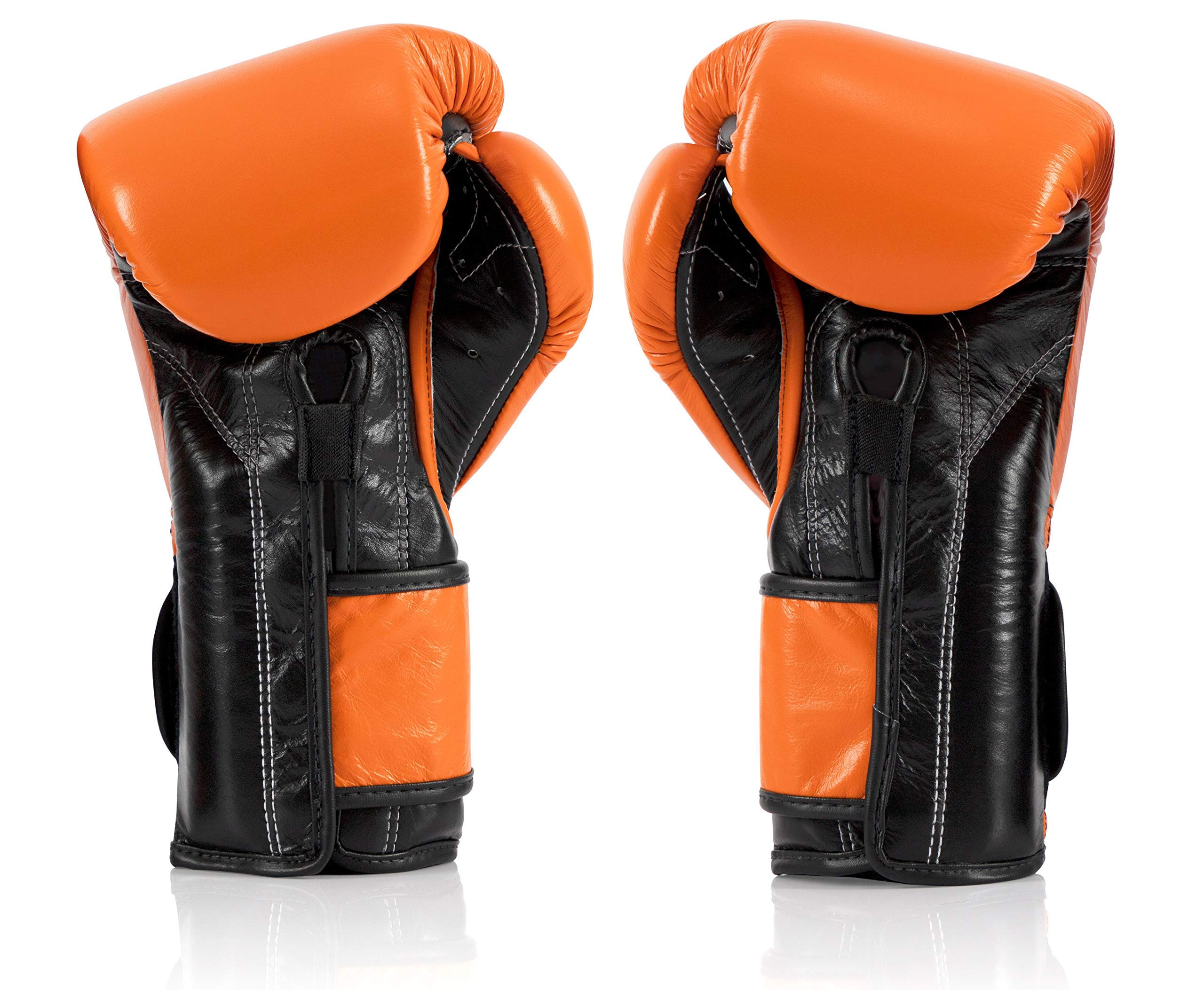 Fairtex BGV9 Muay Thai Boxing Gloves for Professional Fighters & Trainers - Mexican Style MMA Gloves for Heavy Hitters - Lightweight Shock-Absorbing Martial Arts Training Gear - Perfect for Sparring, Bag Work & Competition