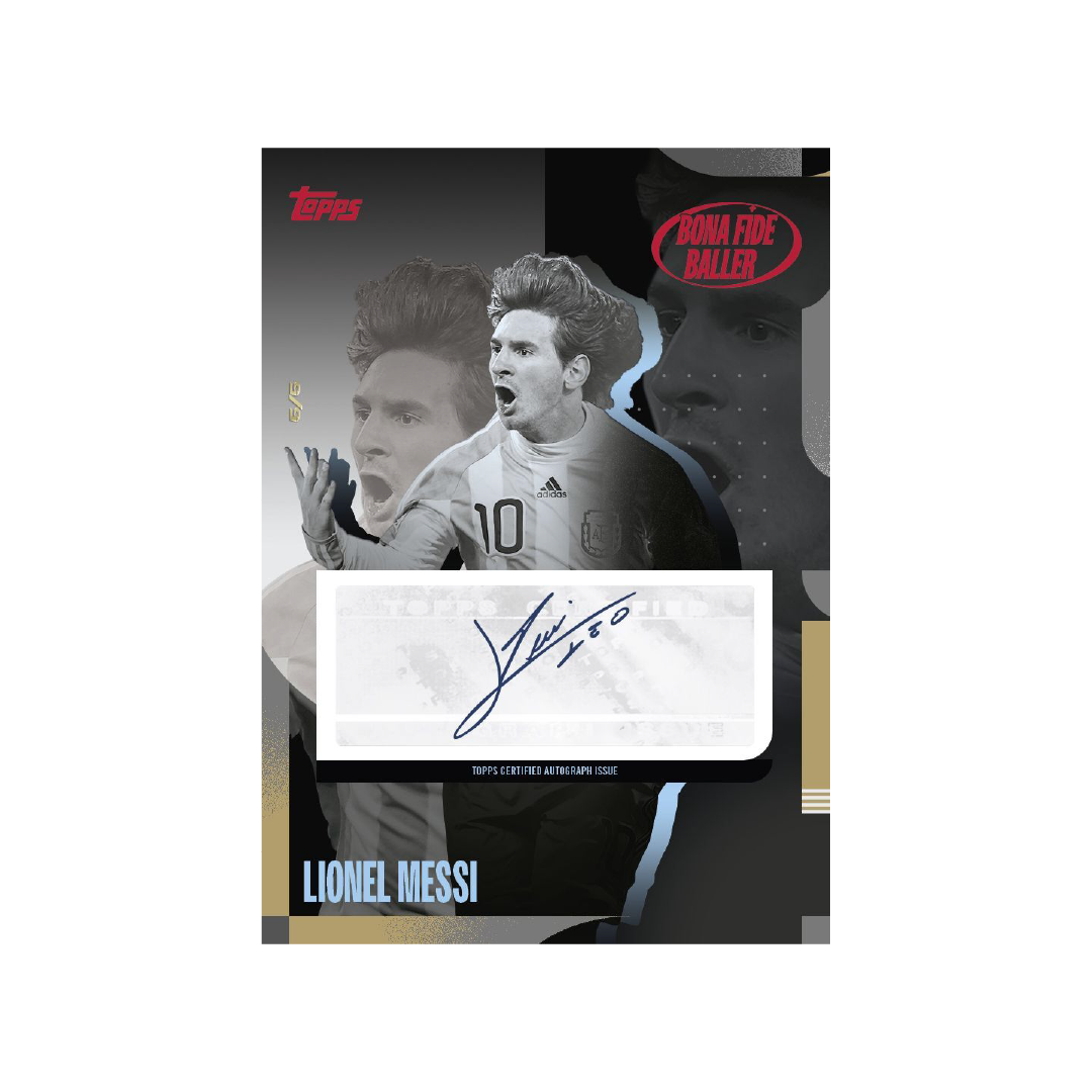 Topps Argentina 24/25 Soccer Team Trading Card Set - Official Player Cards for Collectors & Fans | Perfect for Sports Memorabilia Collections & Gifts