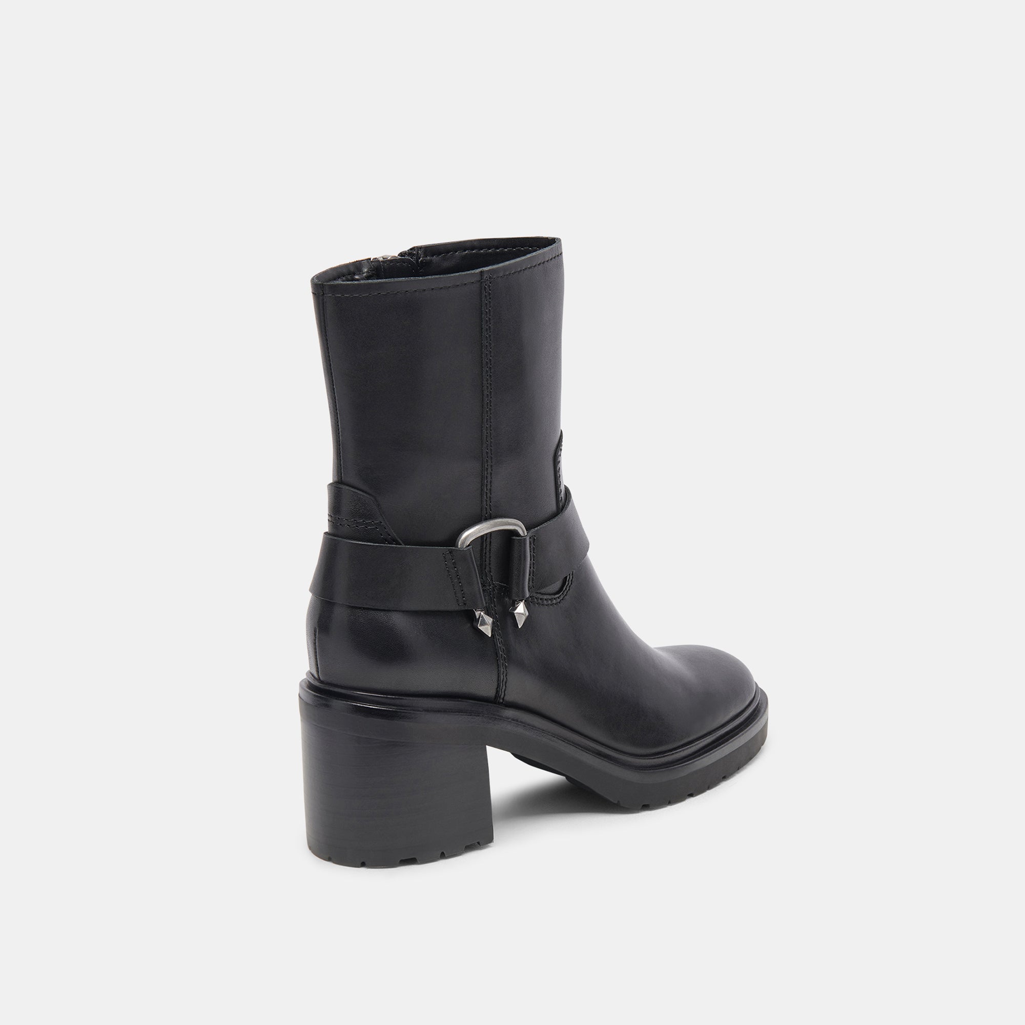 CAMROS Black Leather Boots for Women - Stylish & Comfortable Ankle Boots for Casual Wear, Work & Outdoor Activities