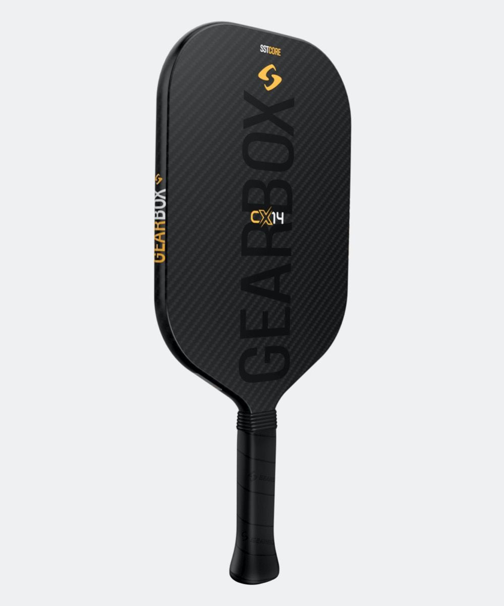 Premium Gearbox CX14E Elongated Pickleball Paddle - Carbon Fiber Face with Comfort Grip - Perfect for Competitive Play & Outdoor Recreation