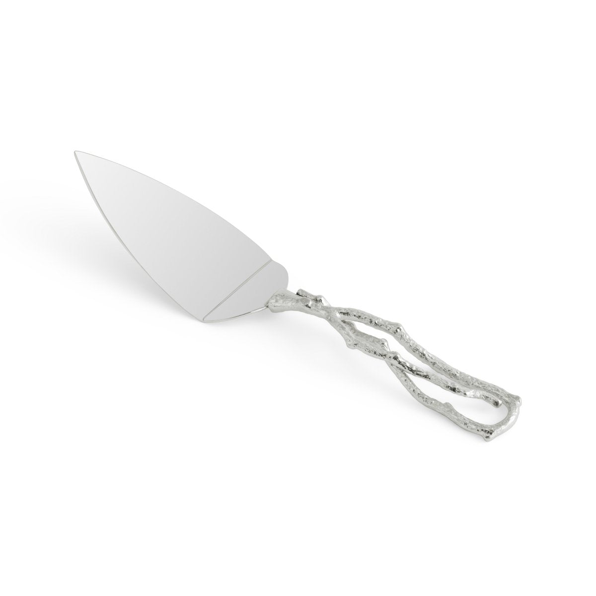 Elegant Pomegranate Silver & Gold Cake Knife - Perfect for Weddings, Anniversaries & Special Occasions