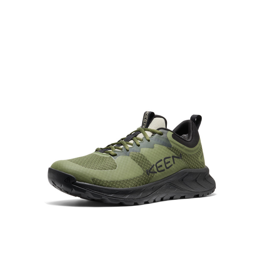 Men's Versacore Waterproof Hiking Shoes - Lightweight & Durable Outdoor Boots for Trail Running & Camping (Bronze Green/Black)