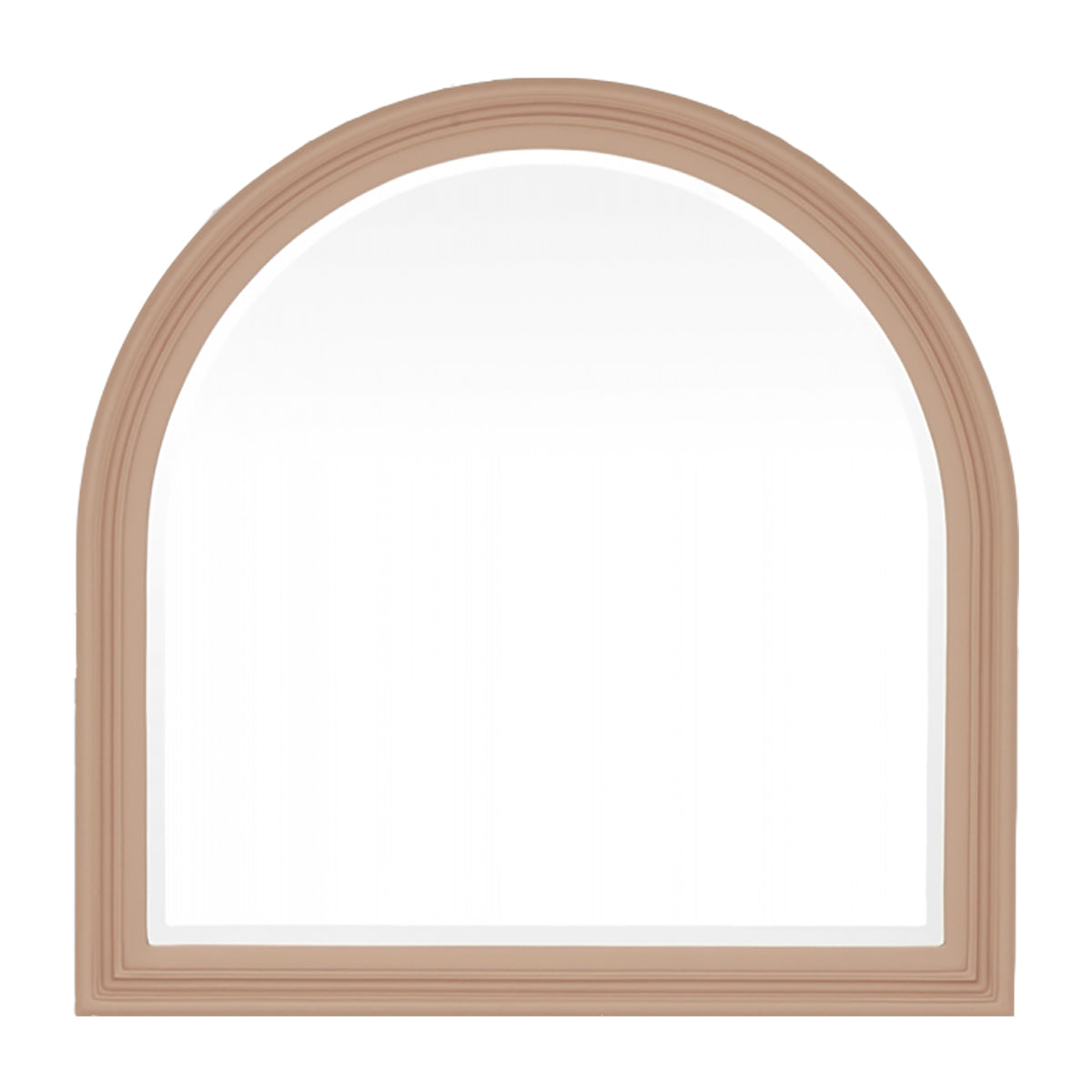 Iona Arch Mirror - 100 x 100 Inches, Elegant Full-Length Wall Mirror with Metal Frame for Bedroom, Living Room, or Entryway Decor