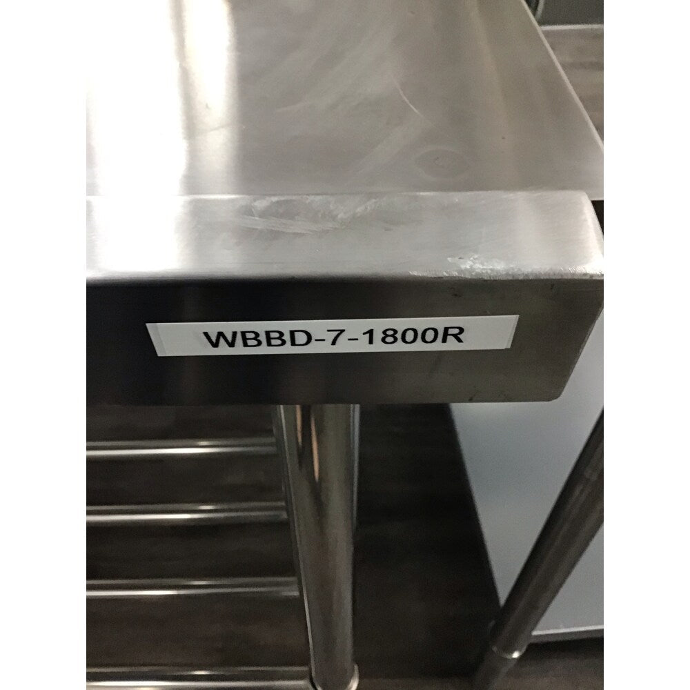 2NDs: Right Dishwasher Outlet Bench WBBD 7 1800R - Perfect for Kitchen Renovation & Appliance Installation