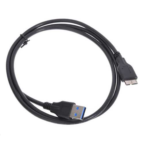 50CM Universal Black USB 3.0 Cable for Tablet PC - Fast Charging & Data Sync - Perfect for Home, Office & Travel Use