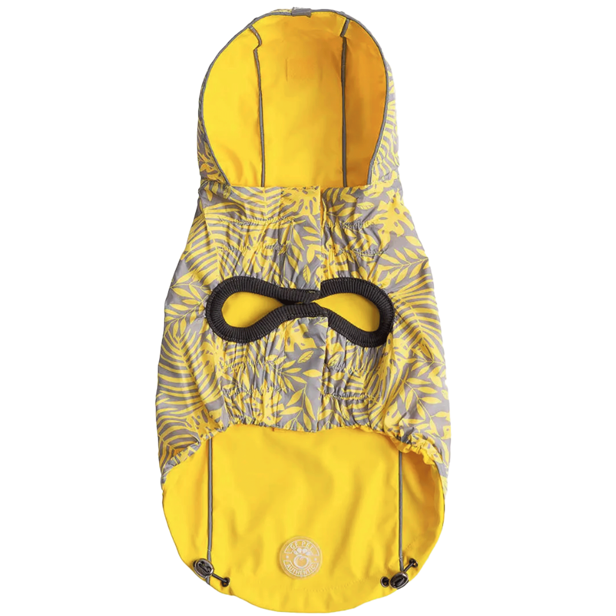 Waterproof Reversible Dog Raincoat - Yellow & Blue for Small to Large Dogs - Perfect for Outdoor Walks & Rainy Day Adventures