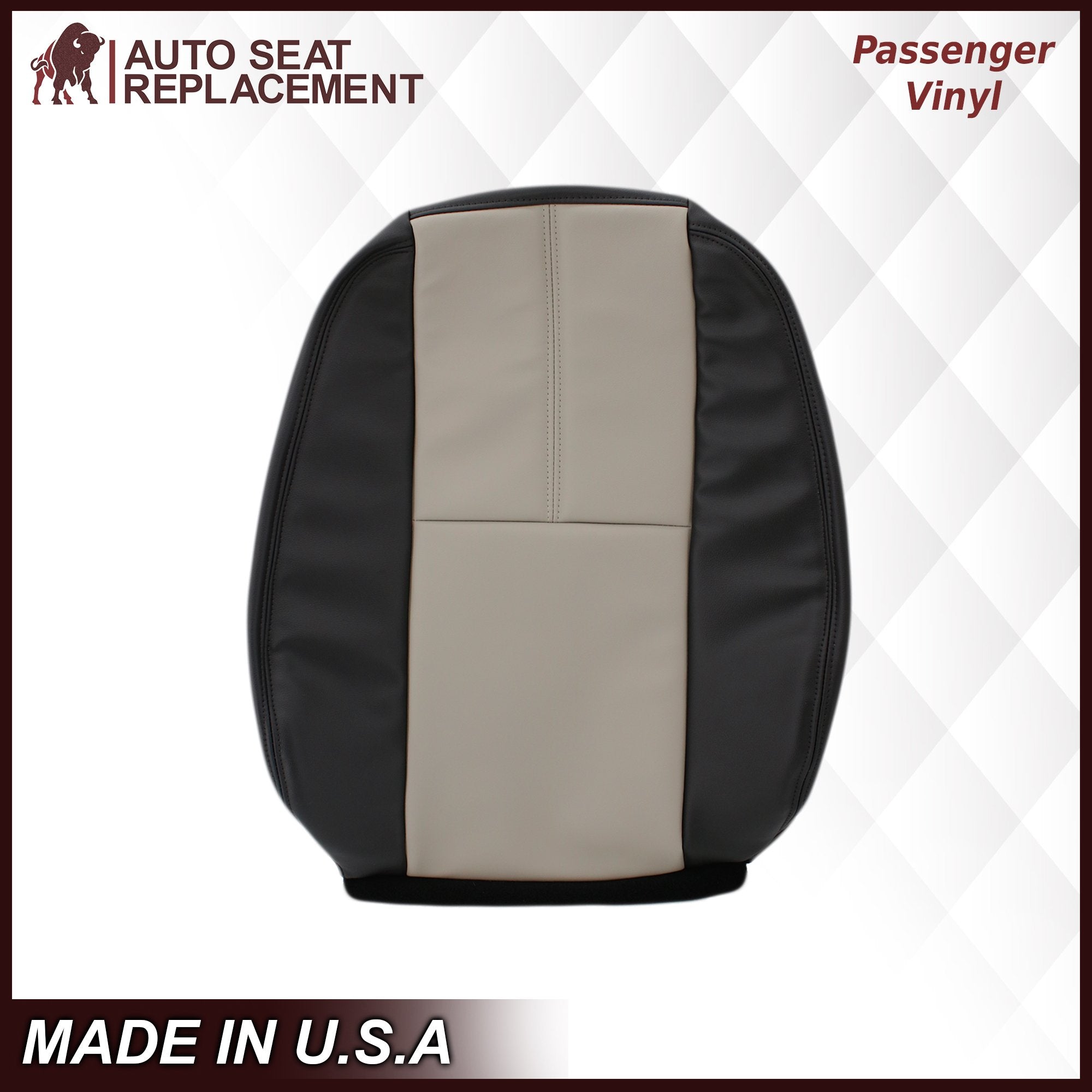 2007-2014 GMC Sierra Custom Fit Seat Covers - Premium 2-Tone Gray & Black Neoprene Protection | Perfect for Truck Owners, Off-Road Adventures & Daily Commutes