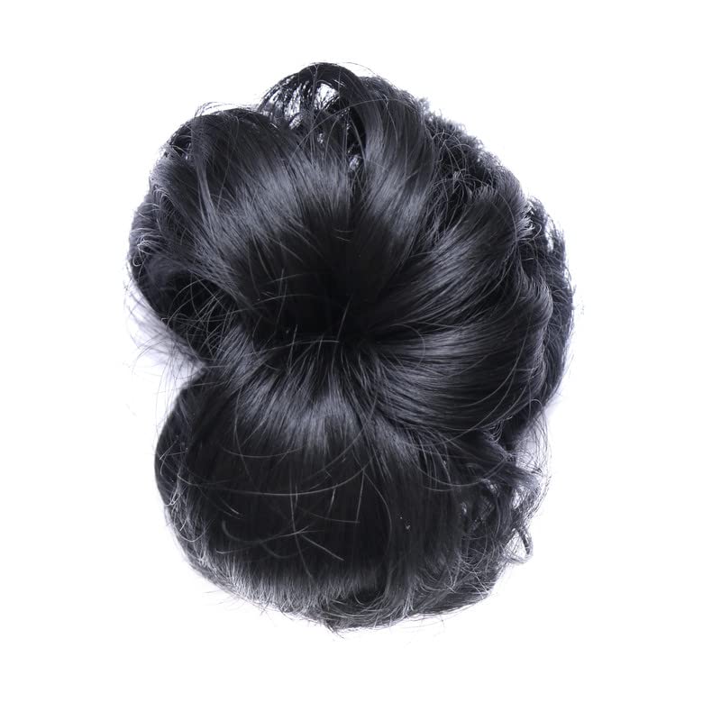NAVMAV Clutcher Hair Extensions for Women & Girls - Stylish Synthetic Hair Bun Clip for Bridal, Party & Everyday Hairstyles (1pc) - Perfect for Weddings, Prom & Special Occasions