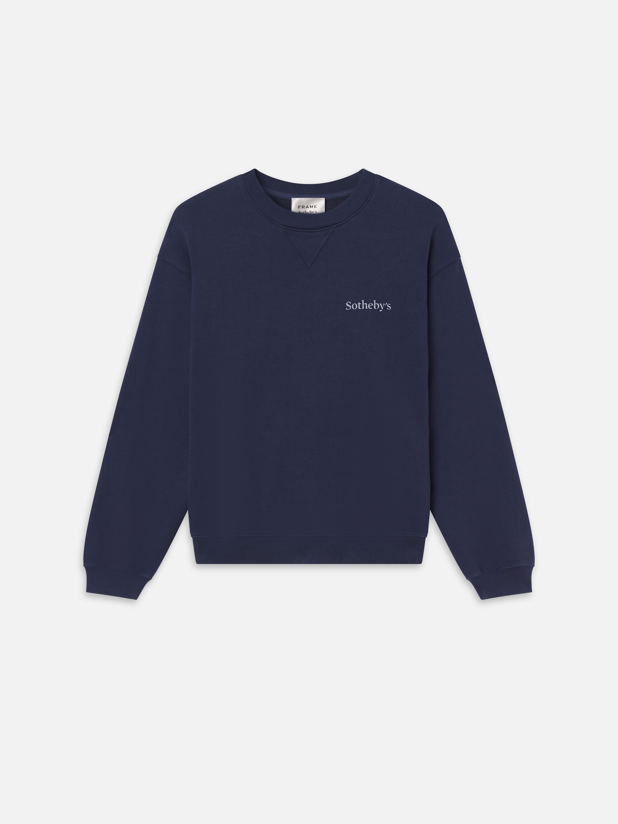 Sotheby's Unisex Crewneck Sweatshirt - Soft Cotton Pullover Sweater for Men & Women - Navy Blue Casual Loungewear for Everyday Comfort