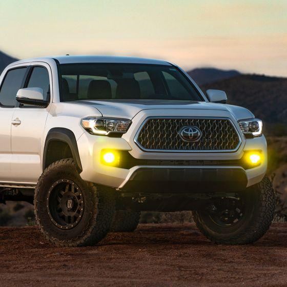 16-23 Toyota Tacoma 360 Series SAE Fog Light Kit - Durable Off-Road Lighting for Enhanced Visibility in Fog, Rain & Night Driving