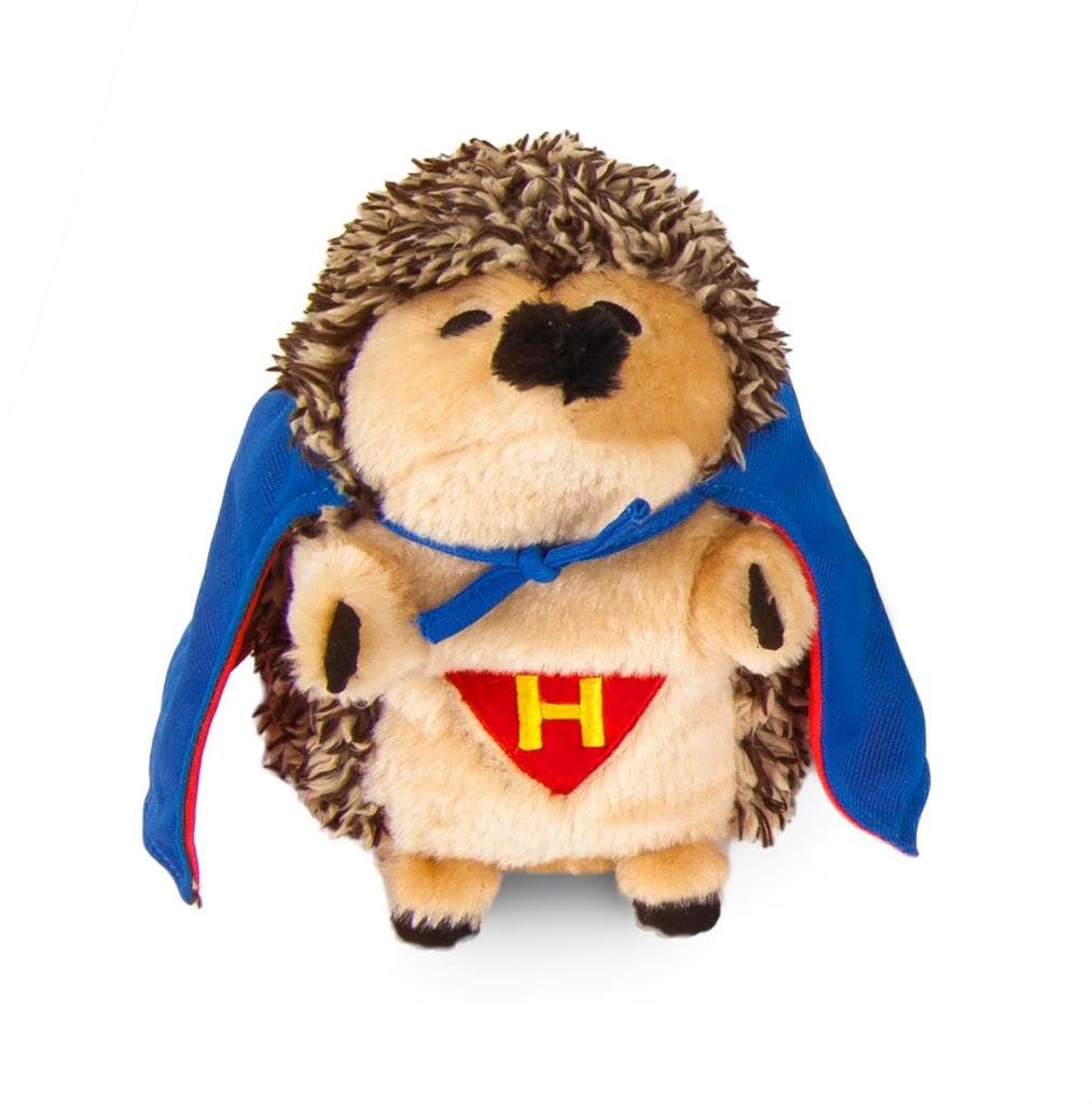 Petmate Super Heggie Plush Dog Toy - Durable & Cute Chew Toy for Small & Medium Dogs - Perfect for Playtime, Training & Cuddling