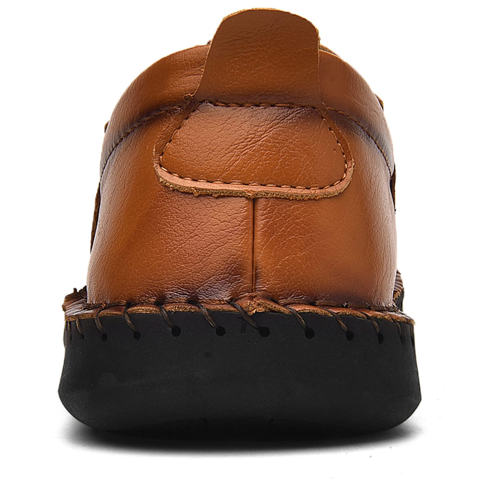 **Sharie Men's Casual Leather Slip-On Loafers - Breathable & Comfortable Walking Shoes for Men - Perfect for Office, Travel & Everyday Wear**
