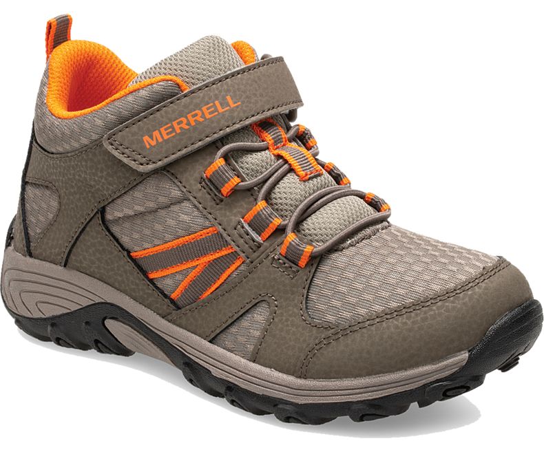 Merrell Gunsmoke Outback Mid Waterproof Hiking Boots - Durable Outdoor Shoes for Men & Women - Perfect for Trail Walking, Camping & Mountain Adventures