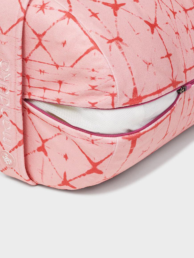 Manduka Enlight Technology Meditation Yoga Bolster Cushion - Premium Support for Yoga, Meditation & Relaxation - Perfect for Home, Studio & Travel Use