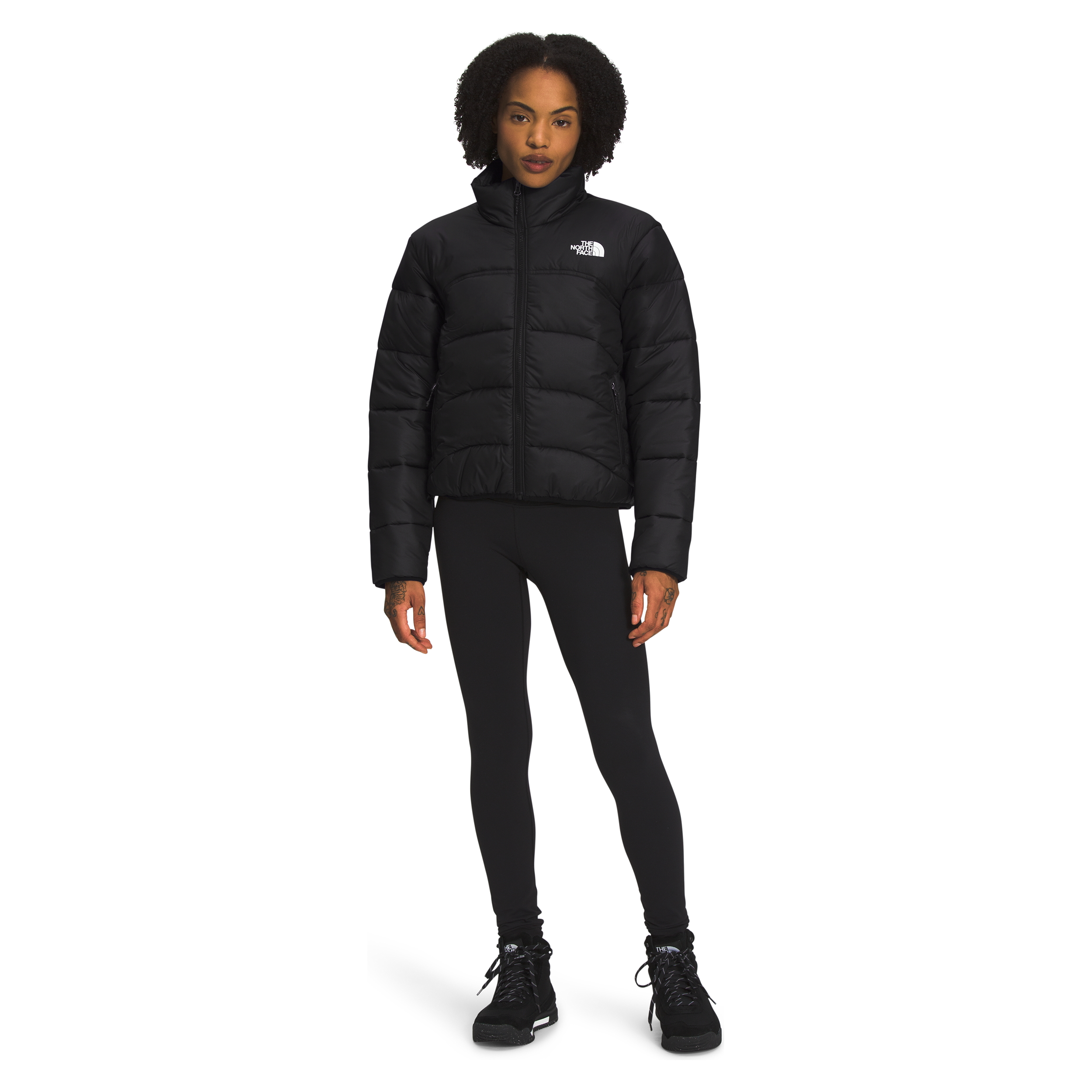 The North Face Women's 2000 Jacket - Waterproof Windproof Winter Coat for Hiking & Outdoor Activities - TNF Black