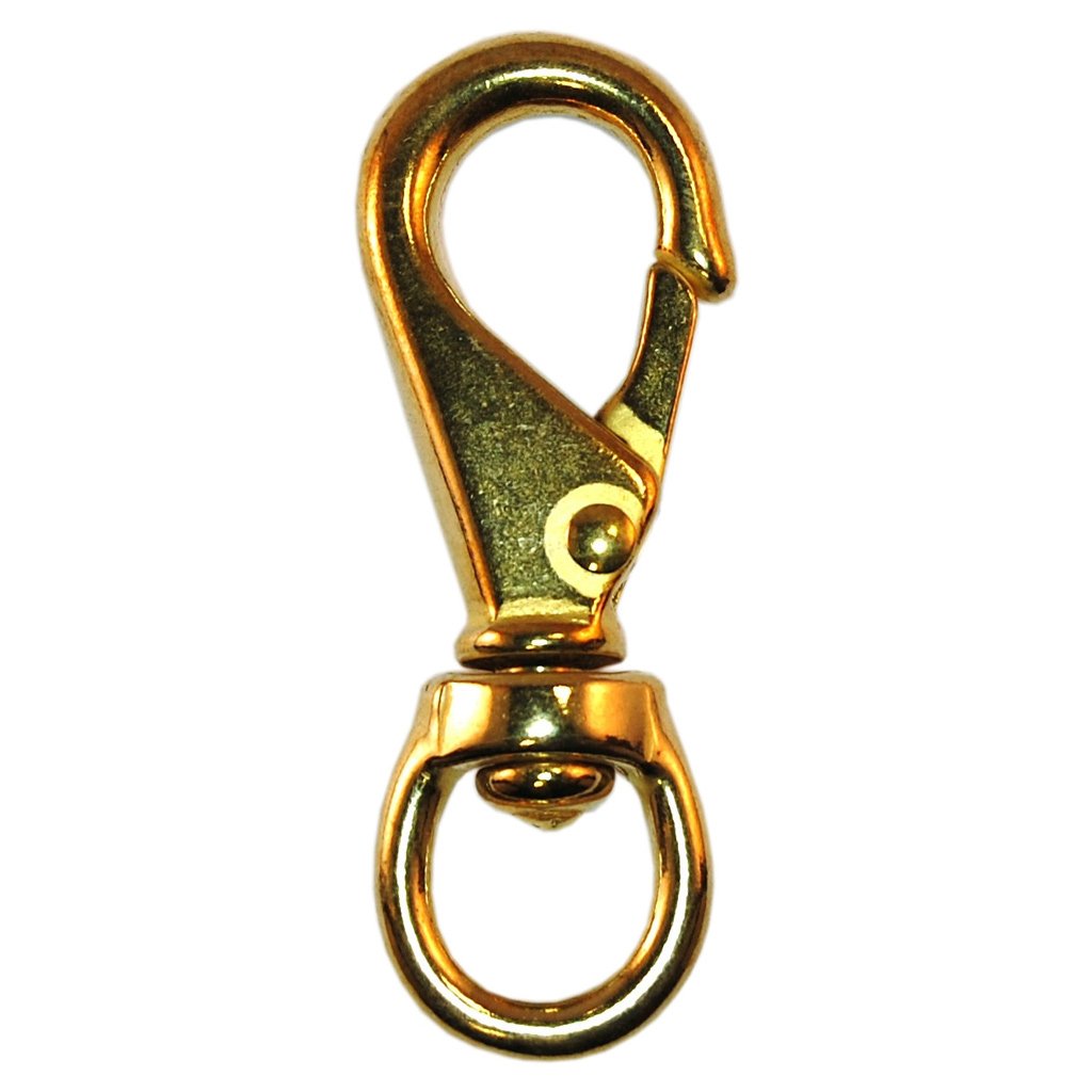 Beaver Snap Hook Swivel - Heavy Duty Stainless Steel Swivel Snap Hook for Fishing, Dog Leash, Keychain & Outdoor Gear - Perfect for Camping, Hiking and Marine Use