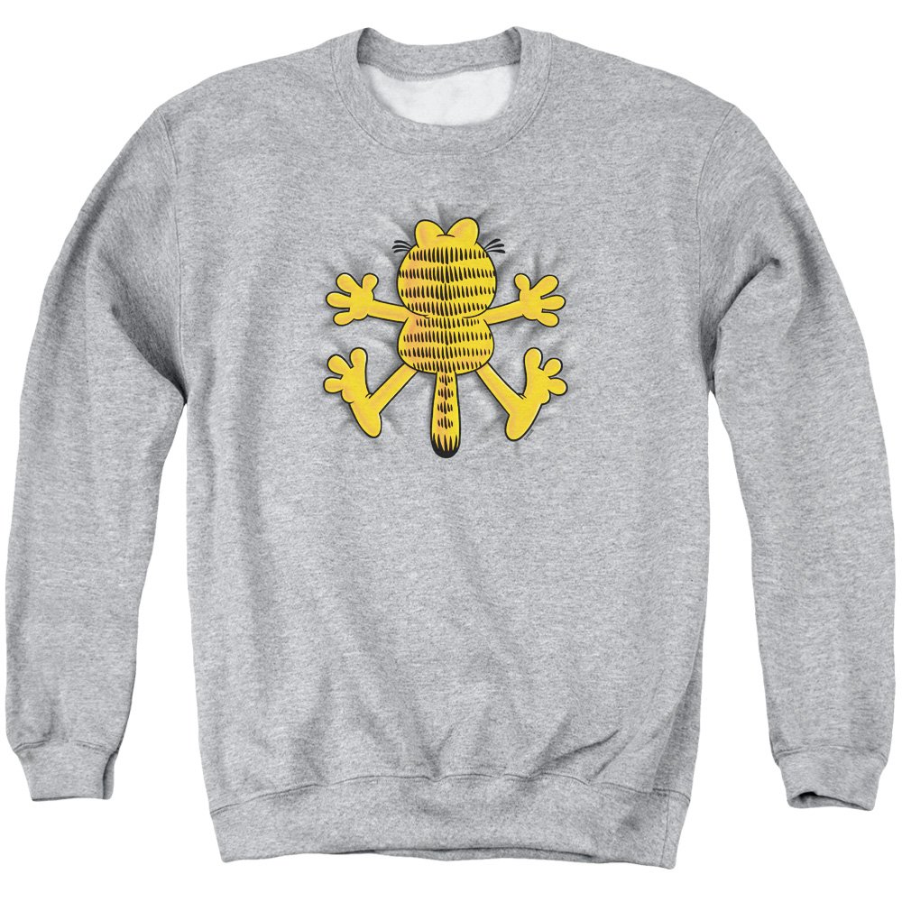 Garfield Ow Unisex Adult Crewneck Sweatshirt - Soft Cotton Pullover for Men & Women | Casual Wear, Lounge Outfit, Gift Idea