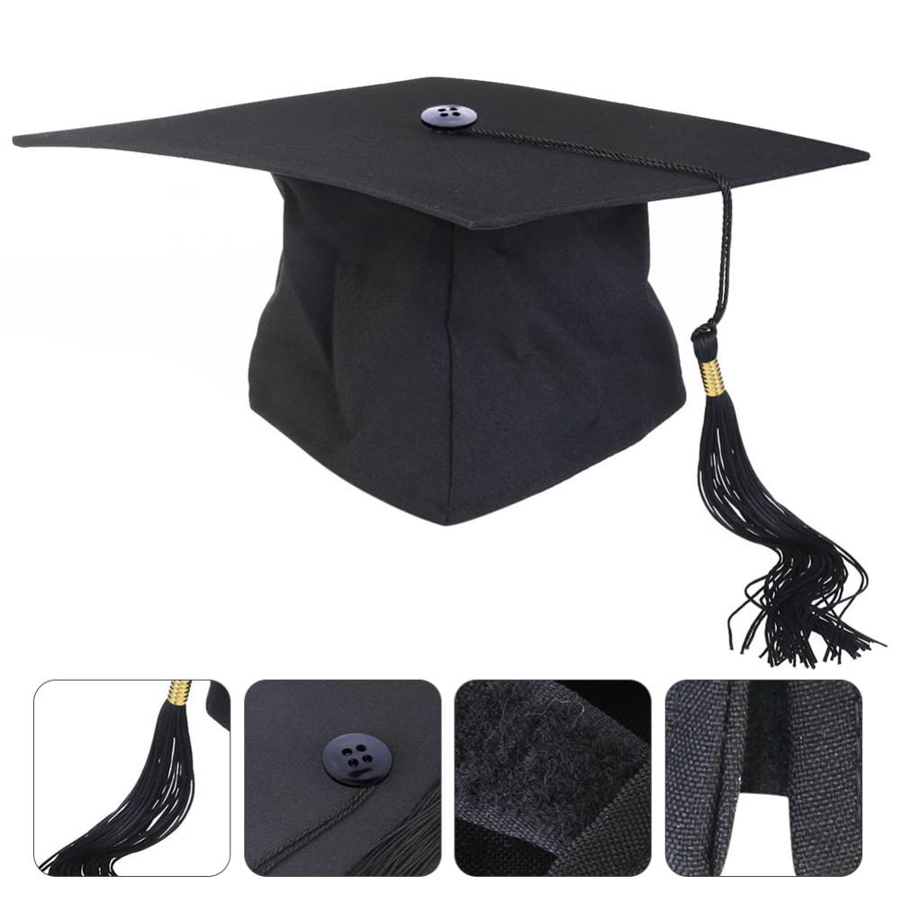SOIMISS Women's Graduation Cap with Tassel - Bachelor & High School Mortarboard Hat for Adults & Kids - Perfect for Academic Ceremonies, Commencement Photos & Graduation Parties