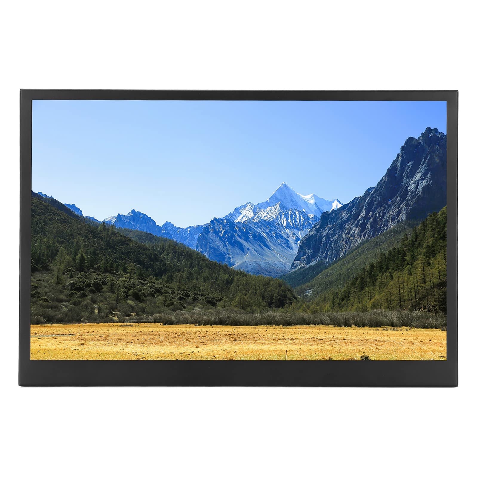 15 Inch FHD 1440x900 IPS Portable Monitor with LED Backlight - 178° Wide Viewing Angle, DC5V/2A Power, 16:9 Aspect Ratio, USB Type-C Connection - Perfect for Gaming, Work & Travel | KKPLZZ Computer Monitor