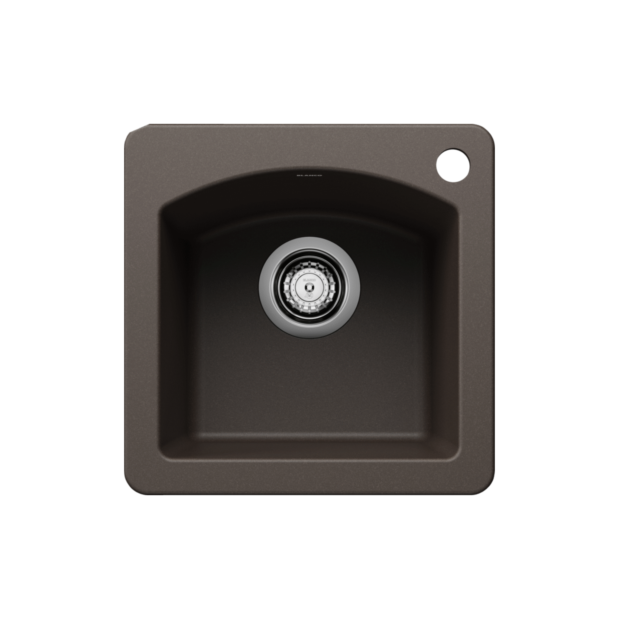 Blanco Diamond Bar Sink - Dual Mount SILGRANIT Kitchen Sink for Modern Homes | Perfect for Food Prep & Entertaining