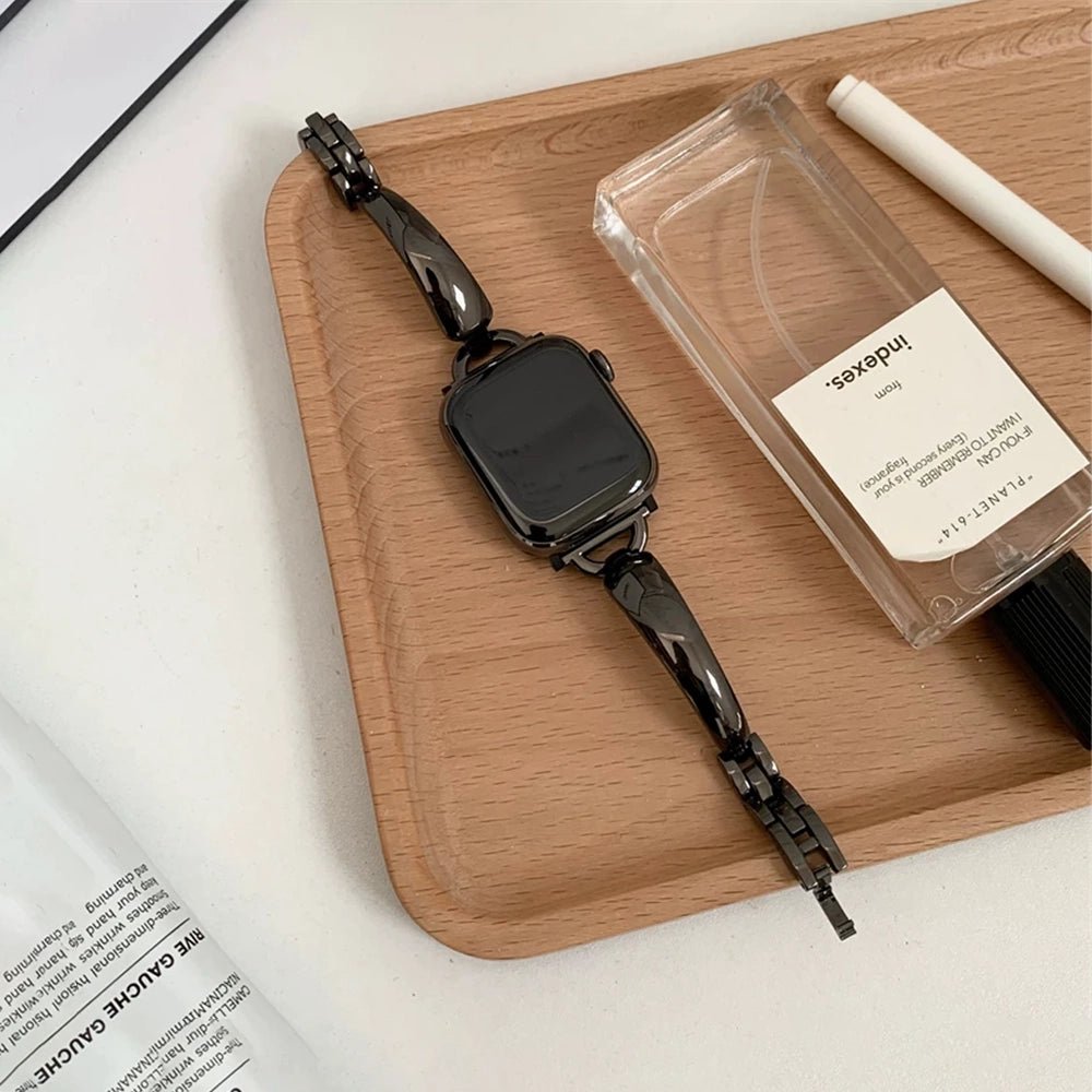 Premium Radiance Apple Watch Band for Women - Stylish & Comfortable Replacement Strap for Apple Watch Series 1-9 - Perfect for Workouts, Office & Everyday Fashion Accessory