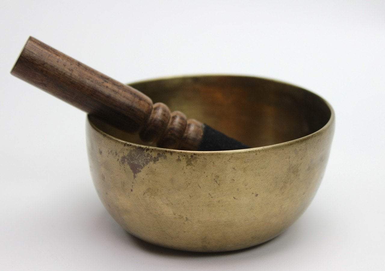 4.25 Inch Heart Chakra 371Hz Singing Bowl - Meditation, Sound Healing & Yoga Accessory for Relaxation & Spiritual Balance