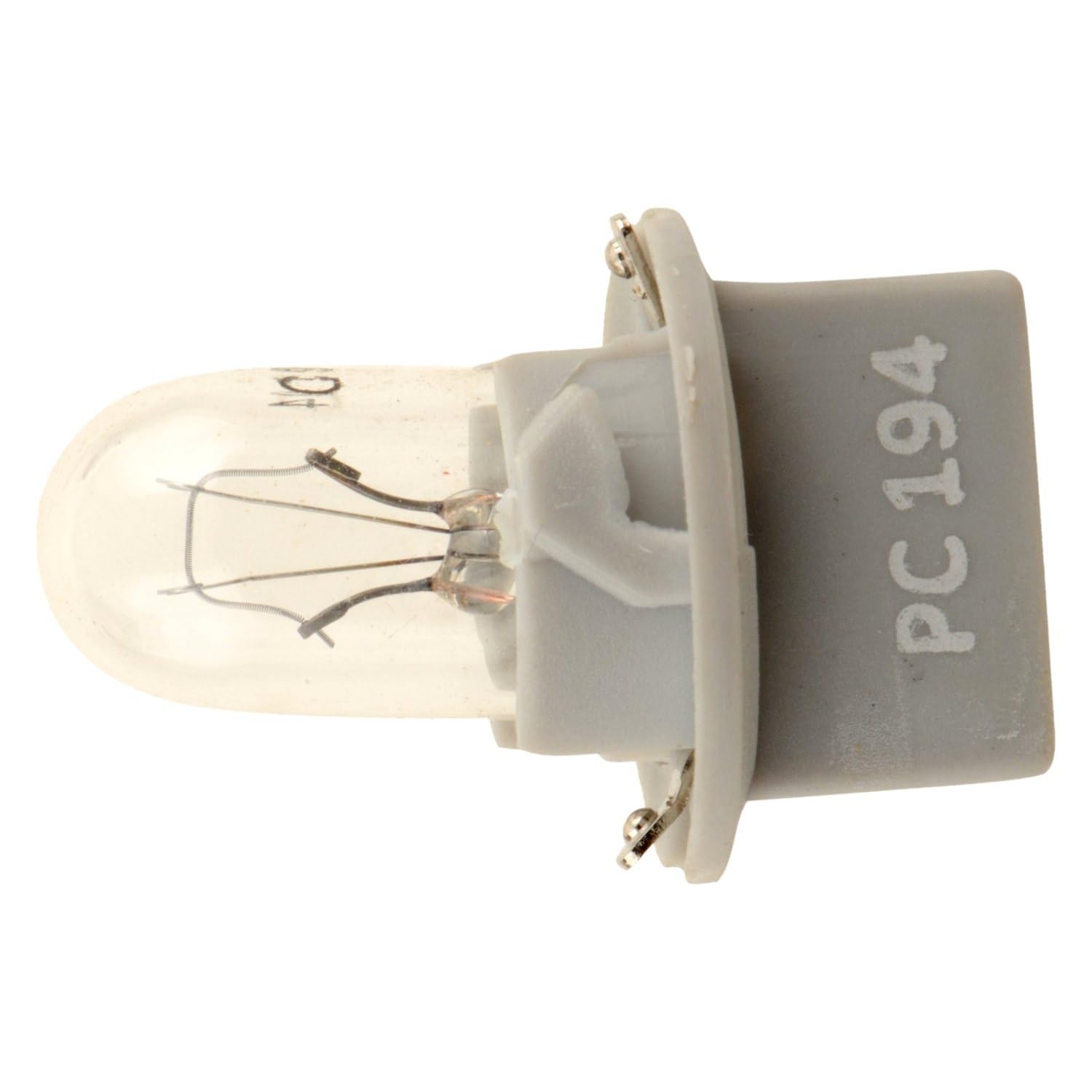 Philips PC194B2 Standard Automotive Bulb - 14V 3.78W Halogen Light Bulb for Car Interior, Dashboard & Instrument Panel Lighting - Replacement for Dome, Map & Courtesy Lights